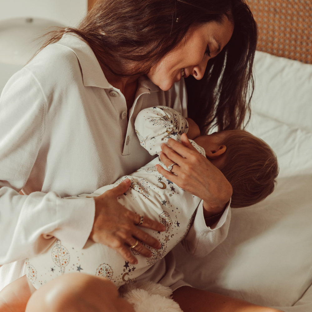 Ellis baby body romper/Million stars