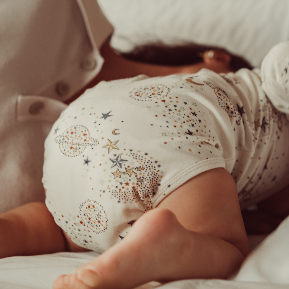 Ellis baby body romper/Million stars