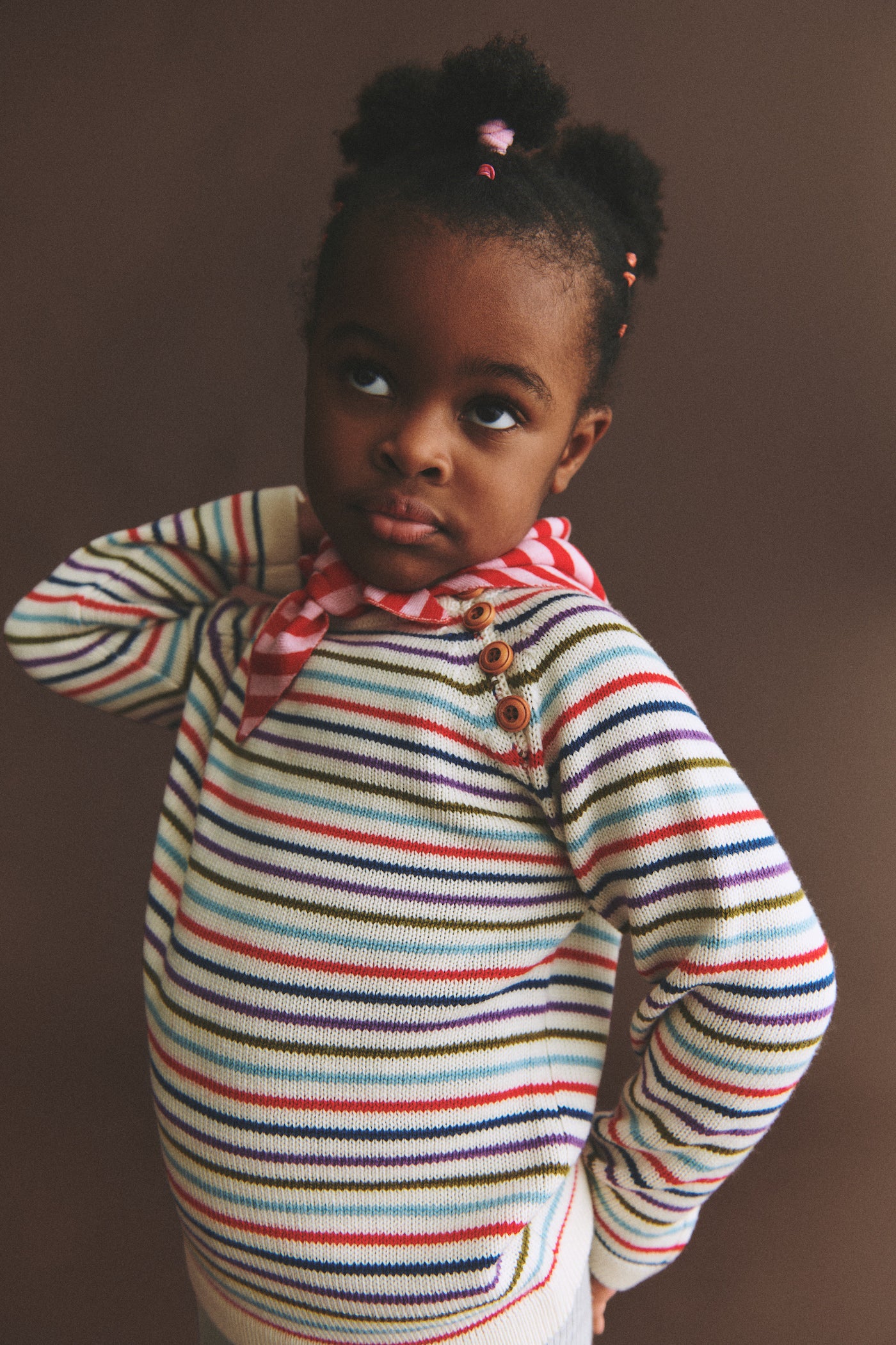 Baby Sweater/anniversary stripe