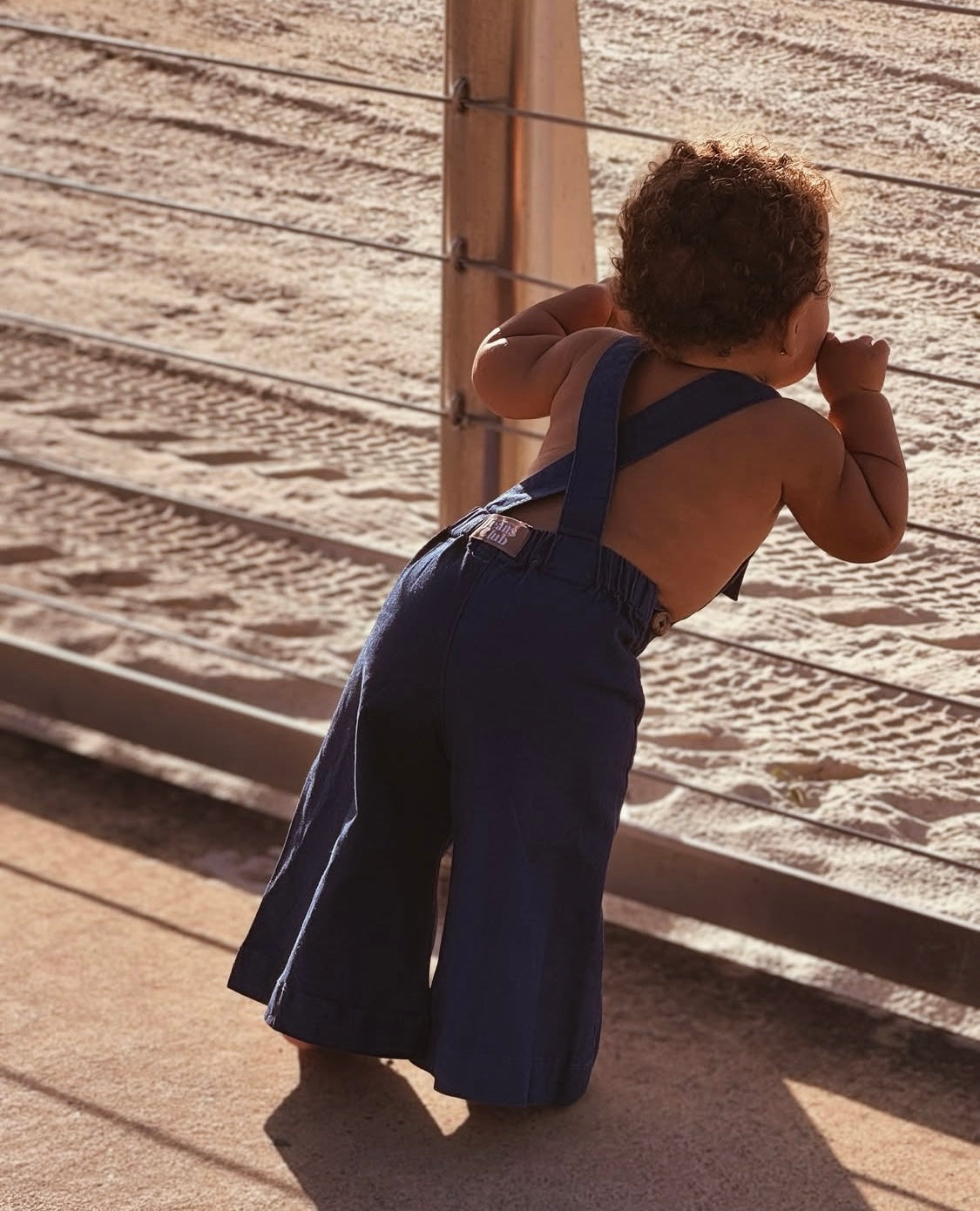 BIRKIN BELLS OVERALL - BLUE HAZE