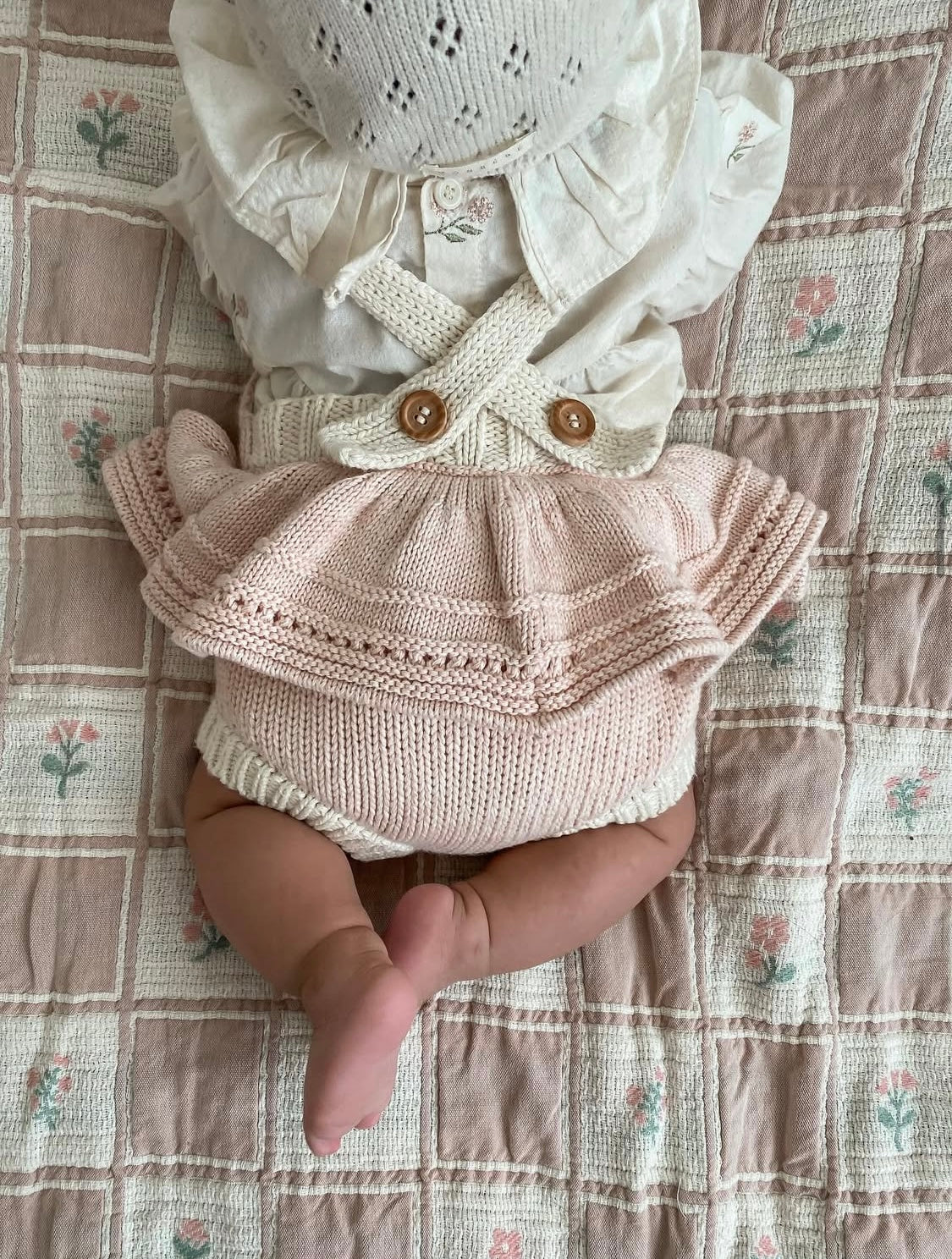 patchwork blanket - fleur