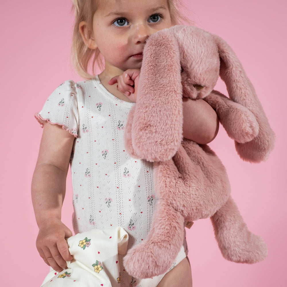 Greta SS baby body romper/Blooming love