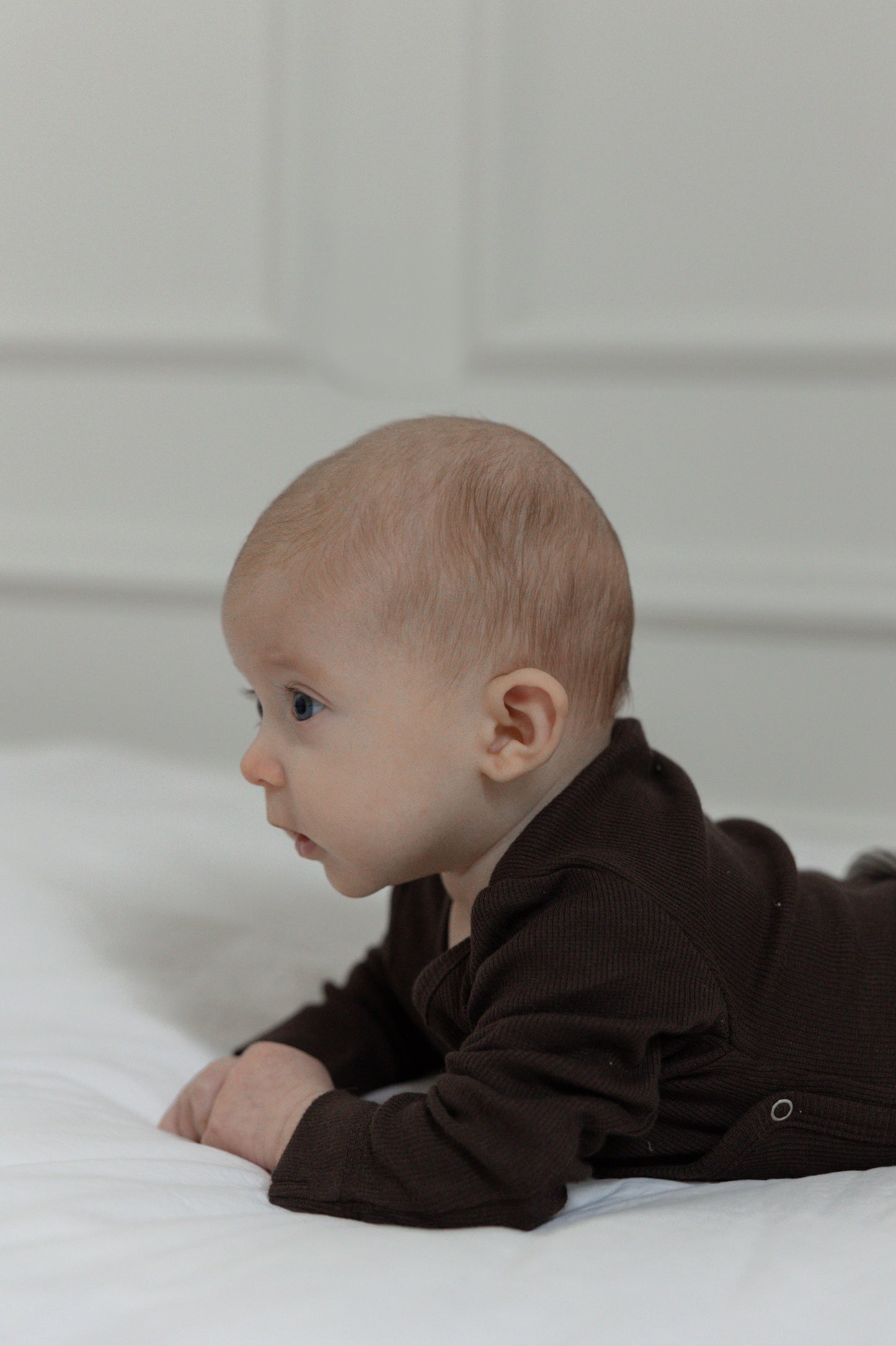 PPDi Wrap Body L/S  NewBorn/Coffee Bean