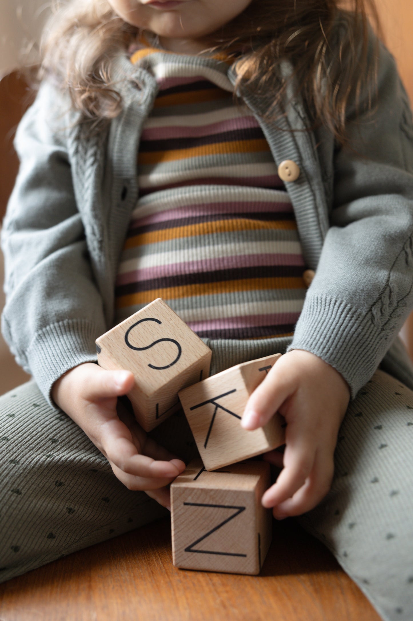 Baby Body L/S Modal Multi Striped/Nostalgic rose