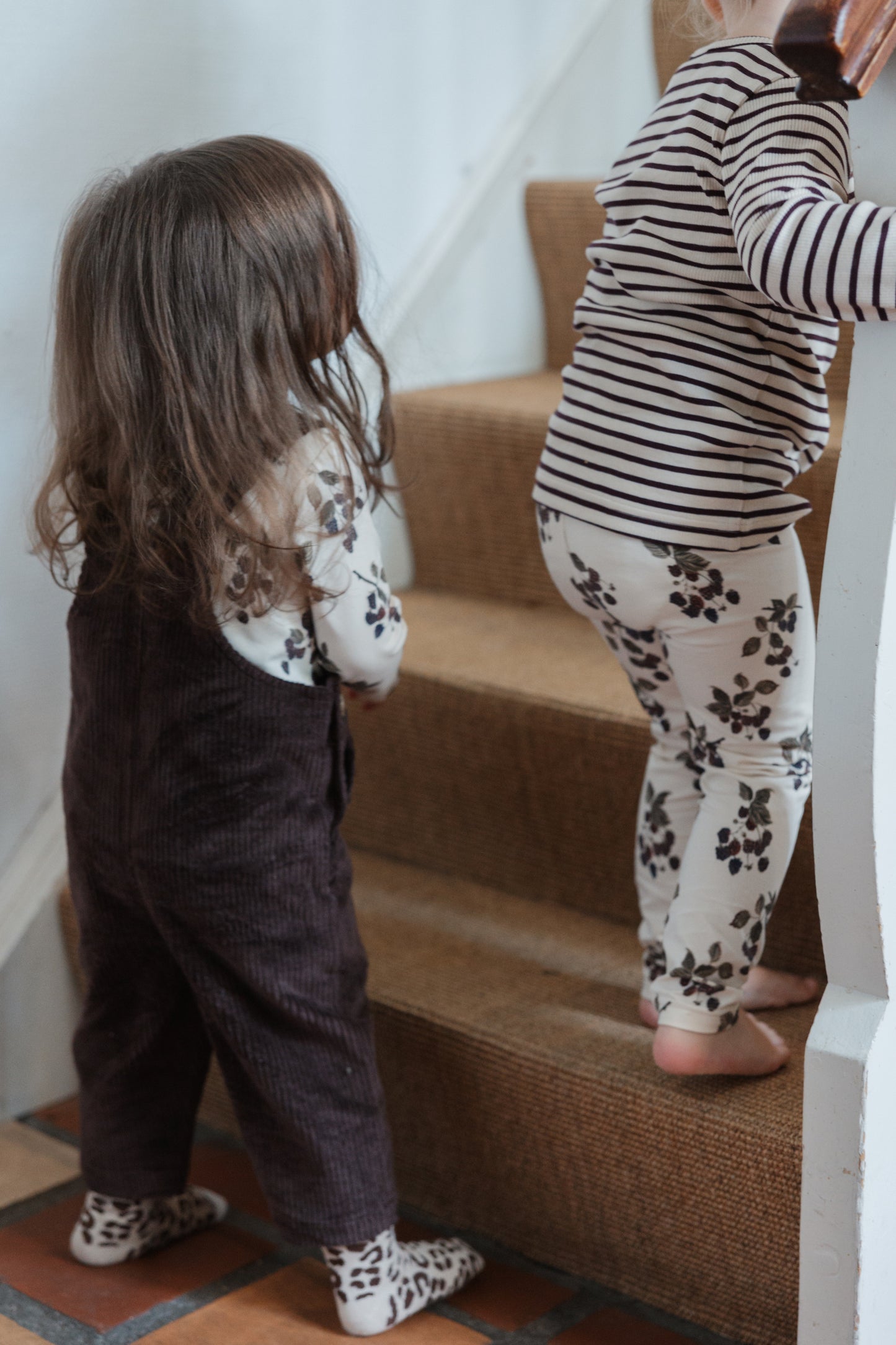 Baby Legging Printed/Black Berry