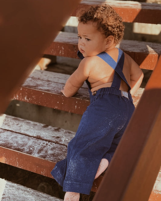 BIRKIN BELLS OVERALL - BLUE HAZE