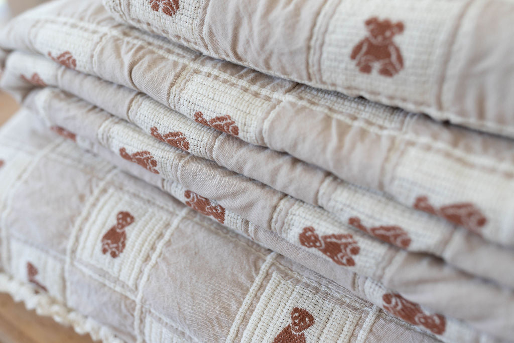 Patchwork Pillowcase/Teddy