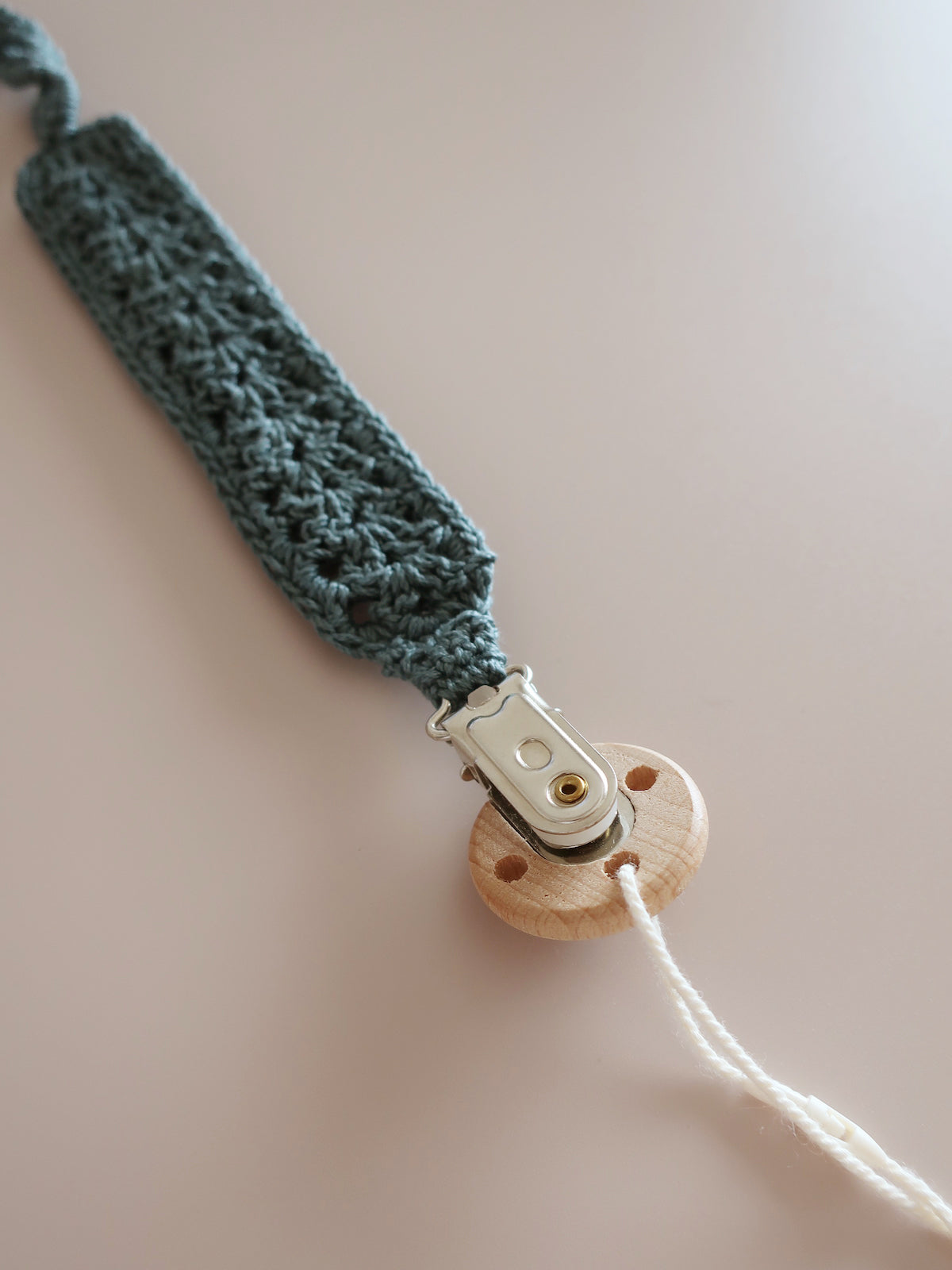 Baby Pacifier Strap/Moon