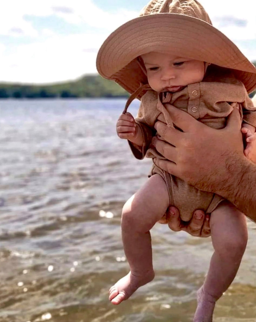 floppy hat | mocha