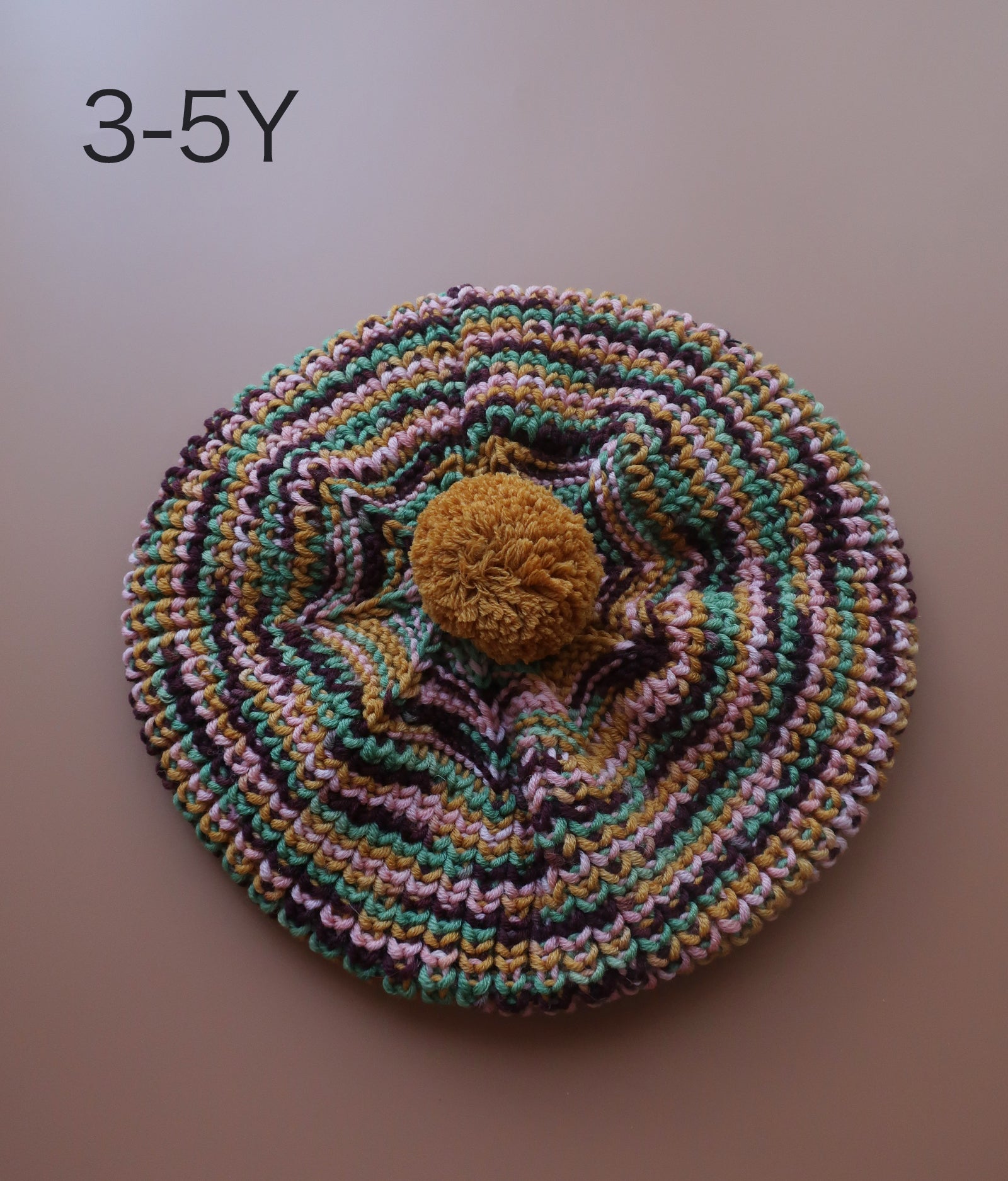 kalinka kids Kalina Beret/Jellybean カリンカキッズ ベレー帽