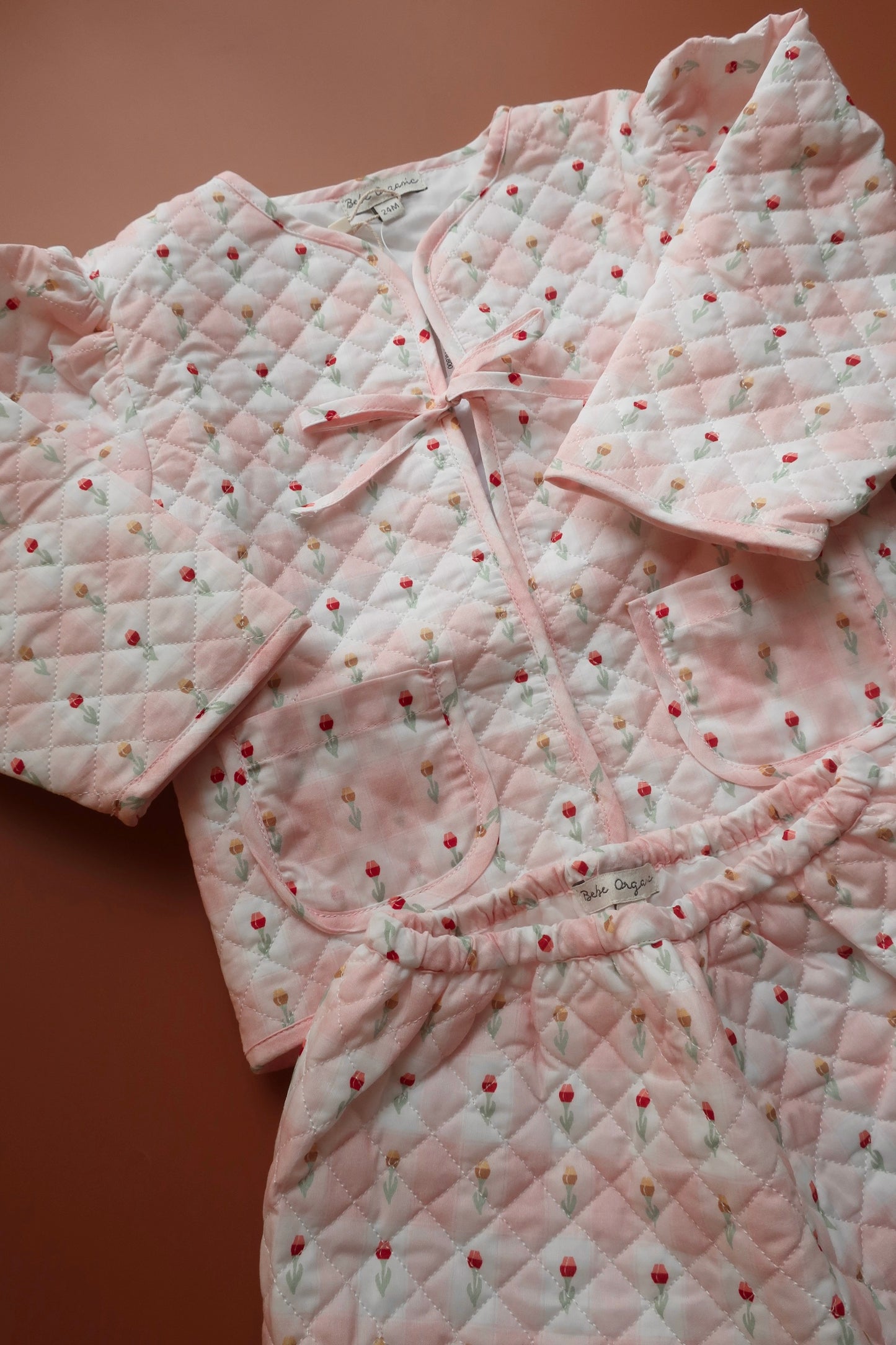 Bella Baby Set/Tulip Checks