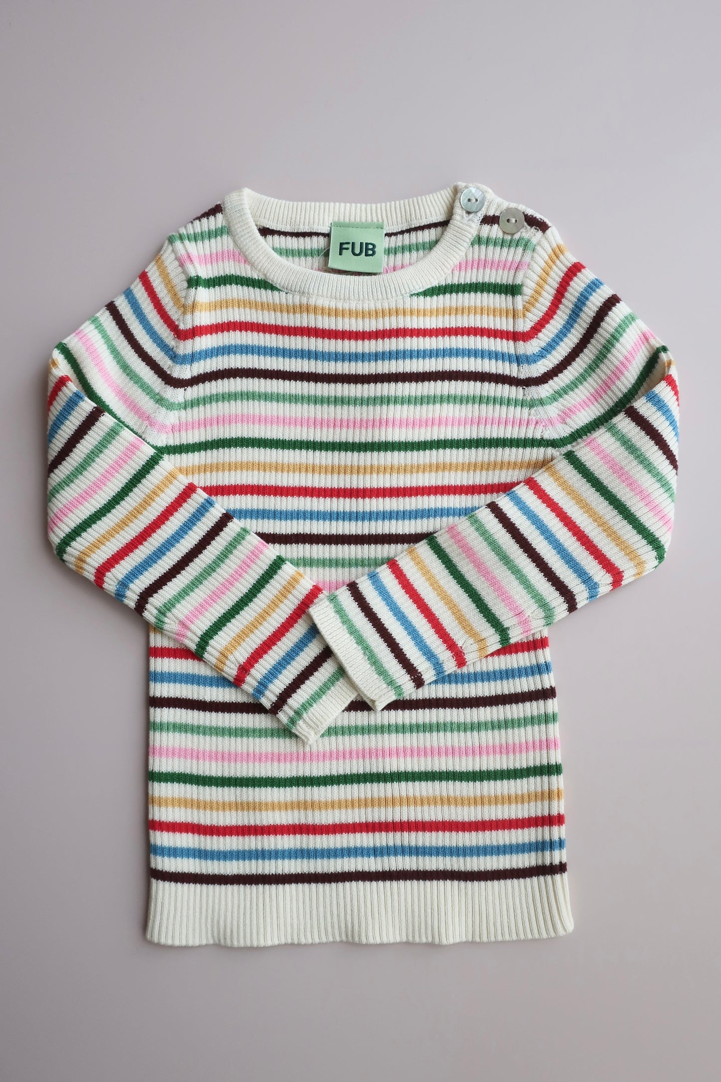 Baby Striped Top/MULTI STRIPE