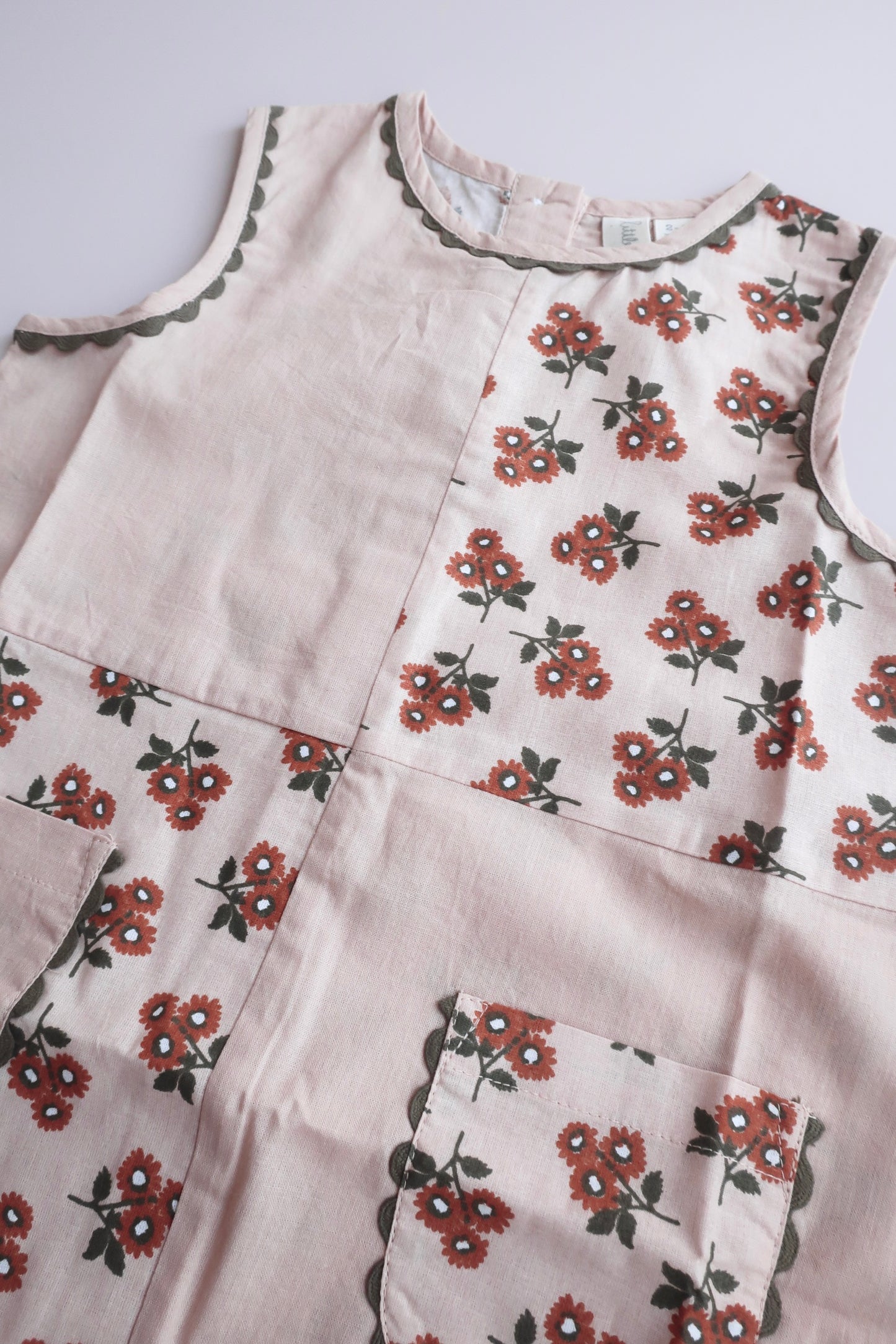 Hannah Dress Marigold Floral