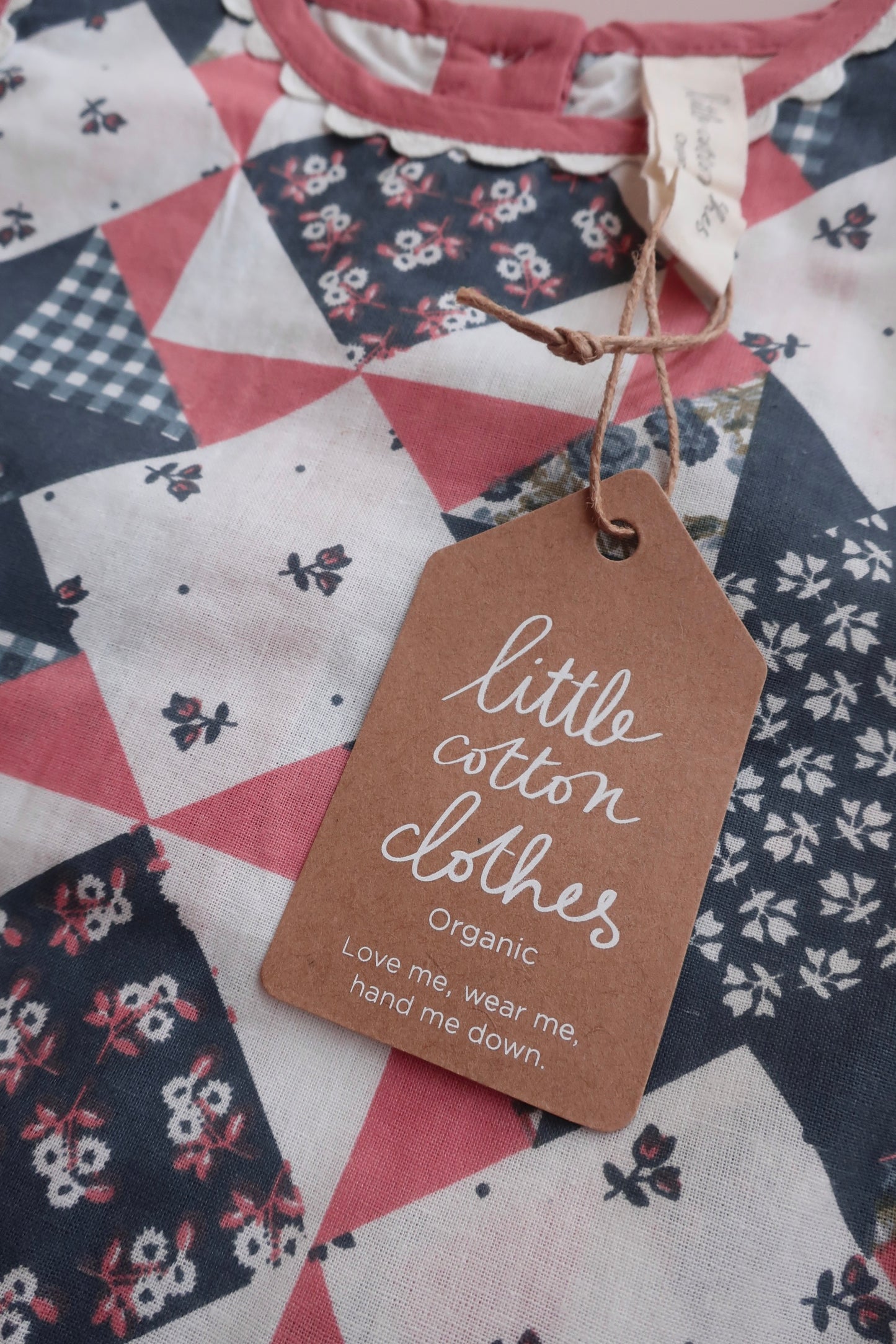 Hannah Dress Patchwork Floral