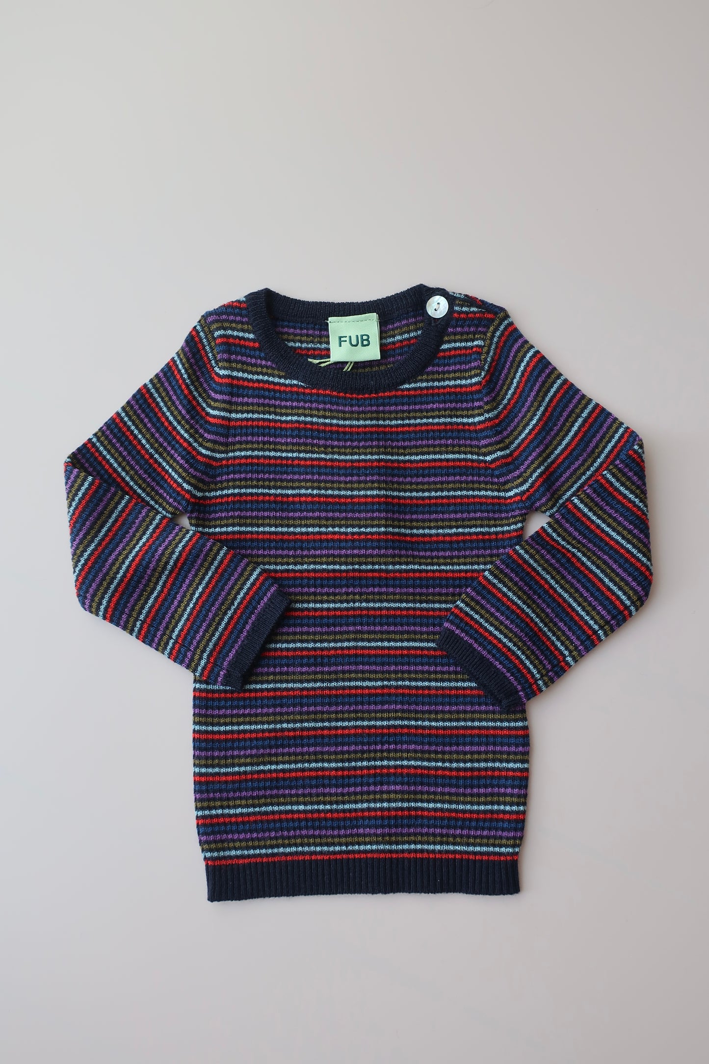 Baby Rib Tops/multi stripe
