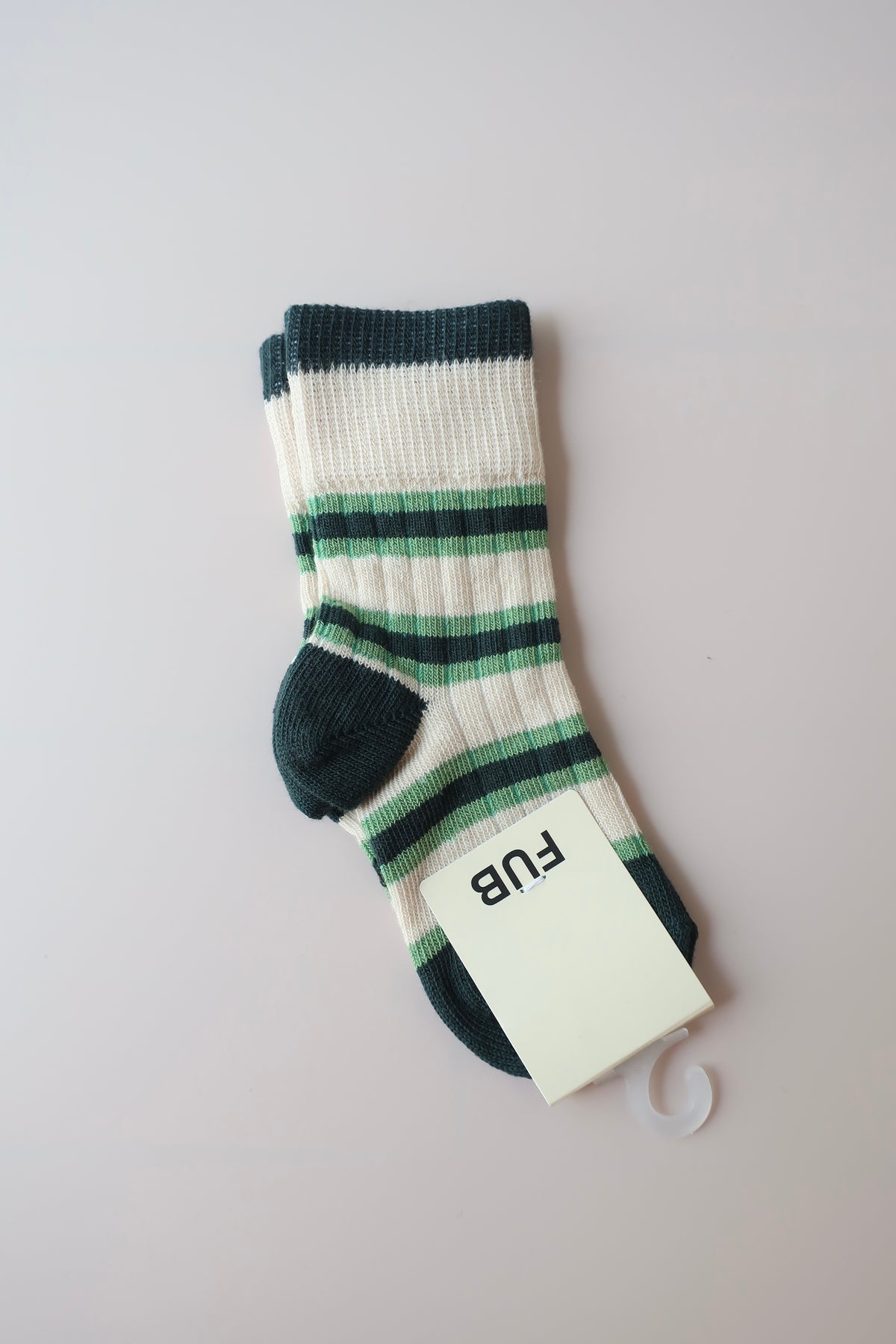 Stripe Socks/DEEP GREEN