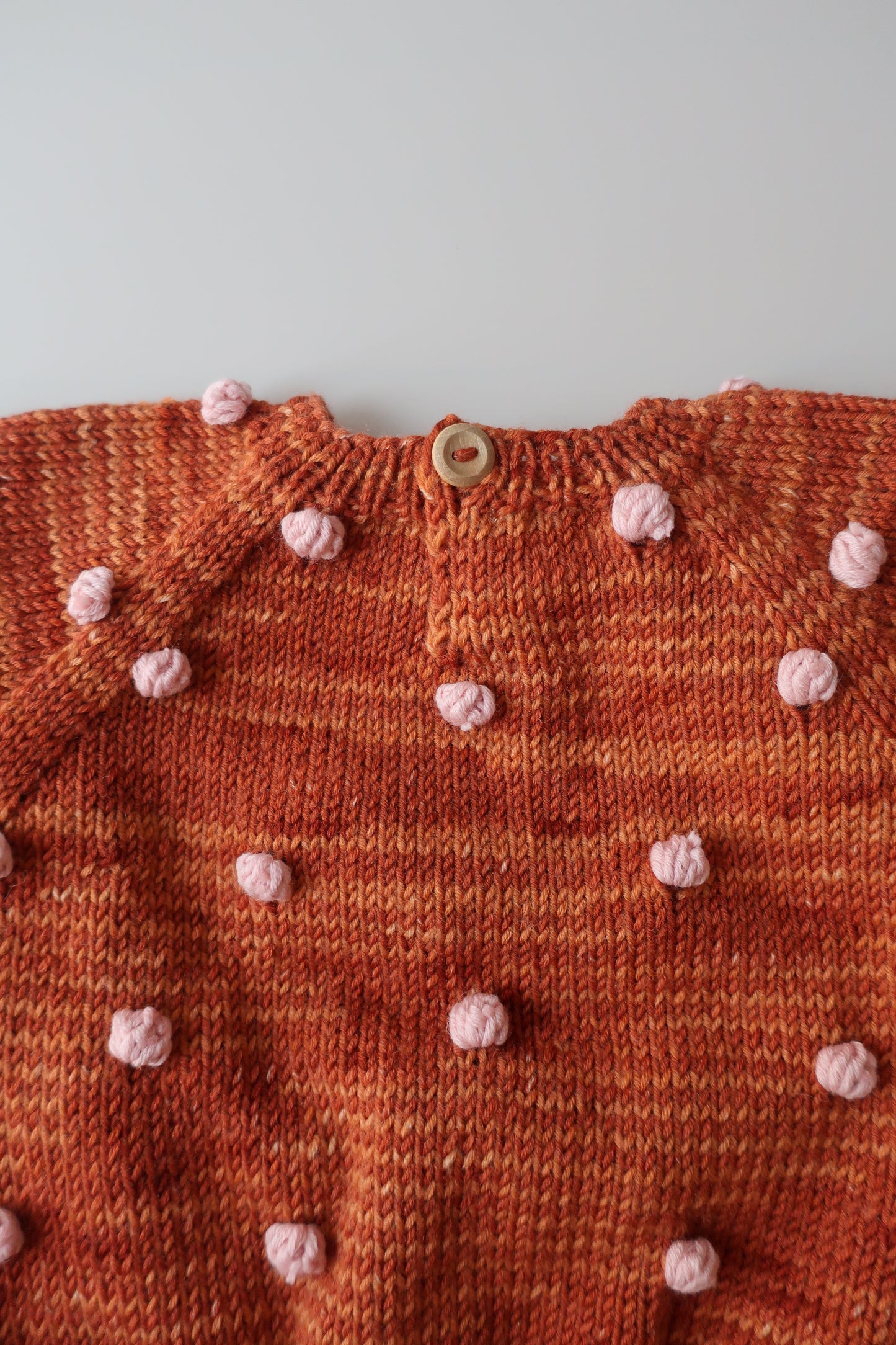 Viola Sweater/Brick/Rose