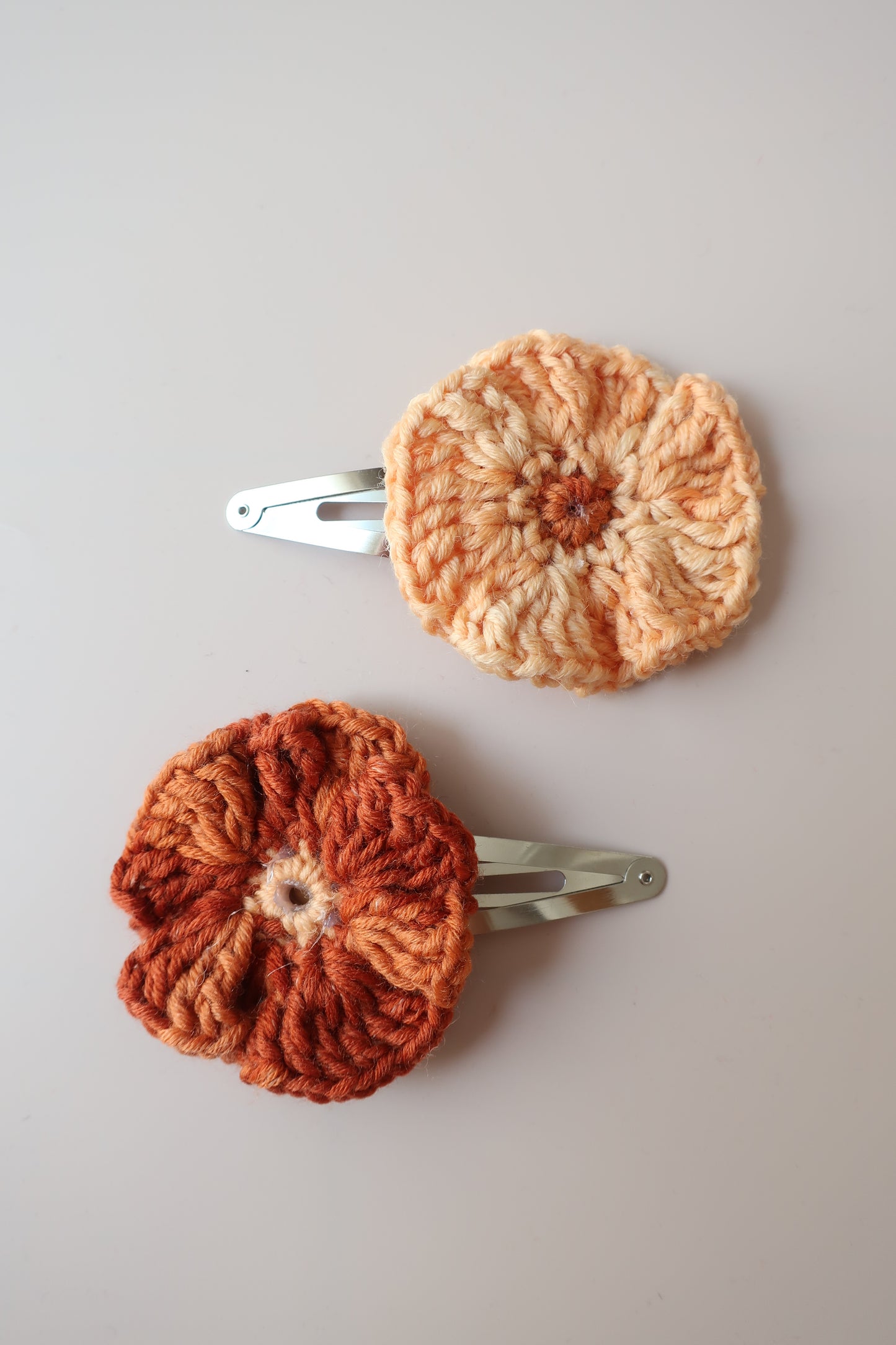Poppy Clip Set/Brick/Melon