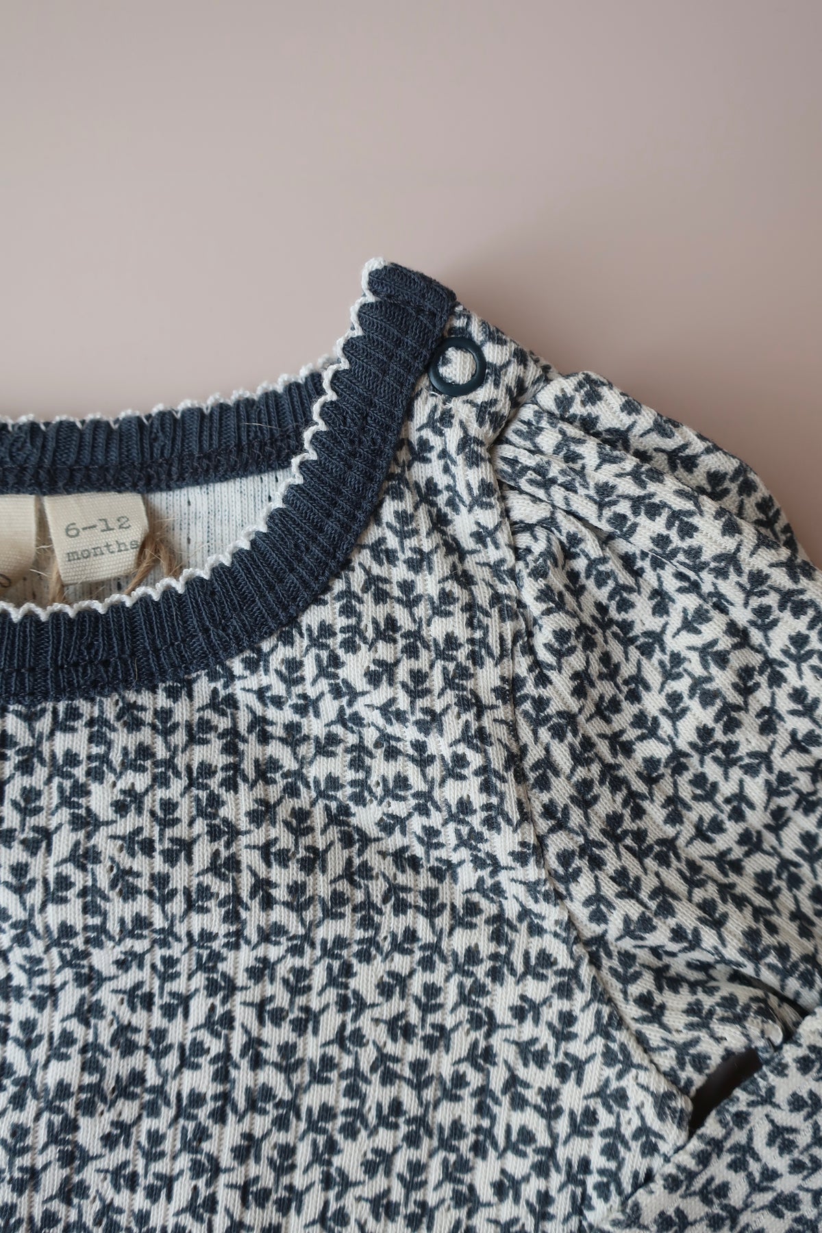 Pointelle Baby Bodysuit/Briar Floral