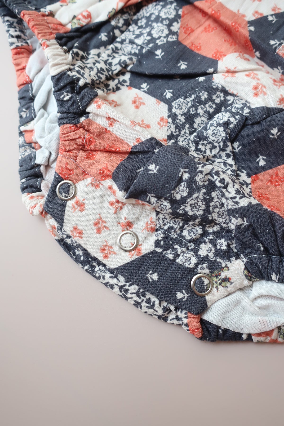 Emilie Romper/Patchwork Floral