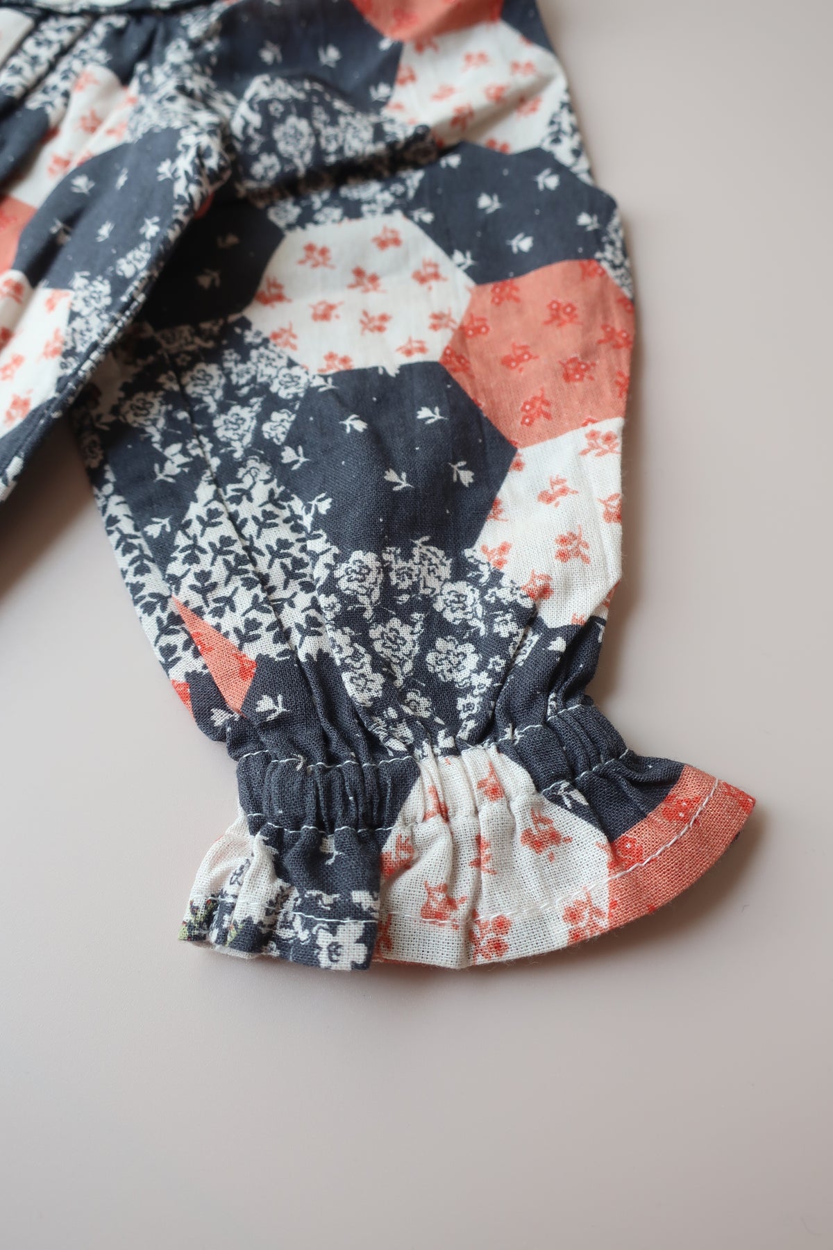 Emilie Romper/Patchwork Floral