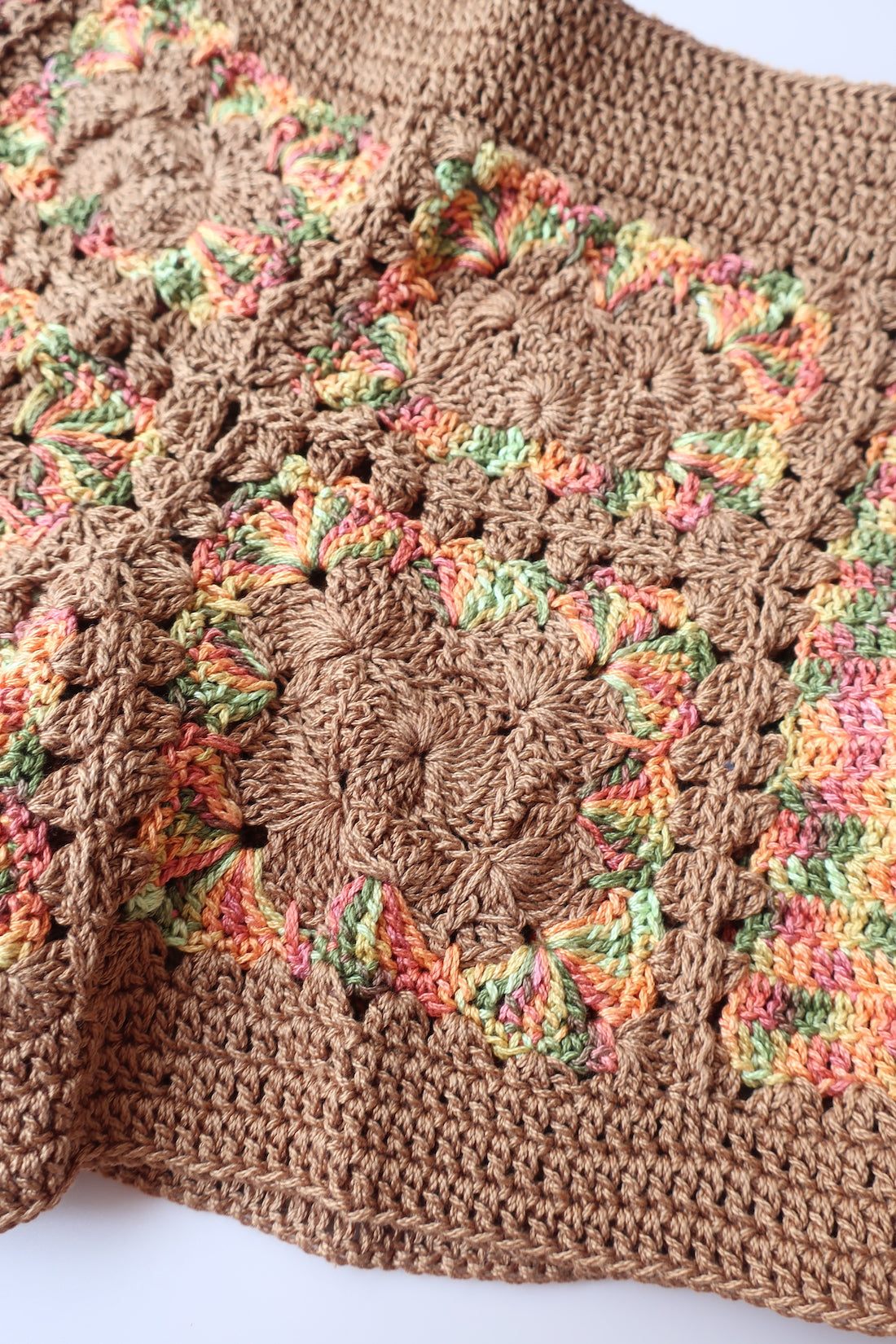 Shorts RUPERT/Orange/Brown Pattern