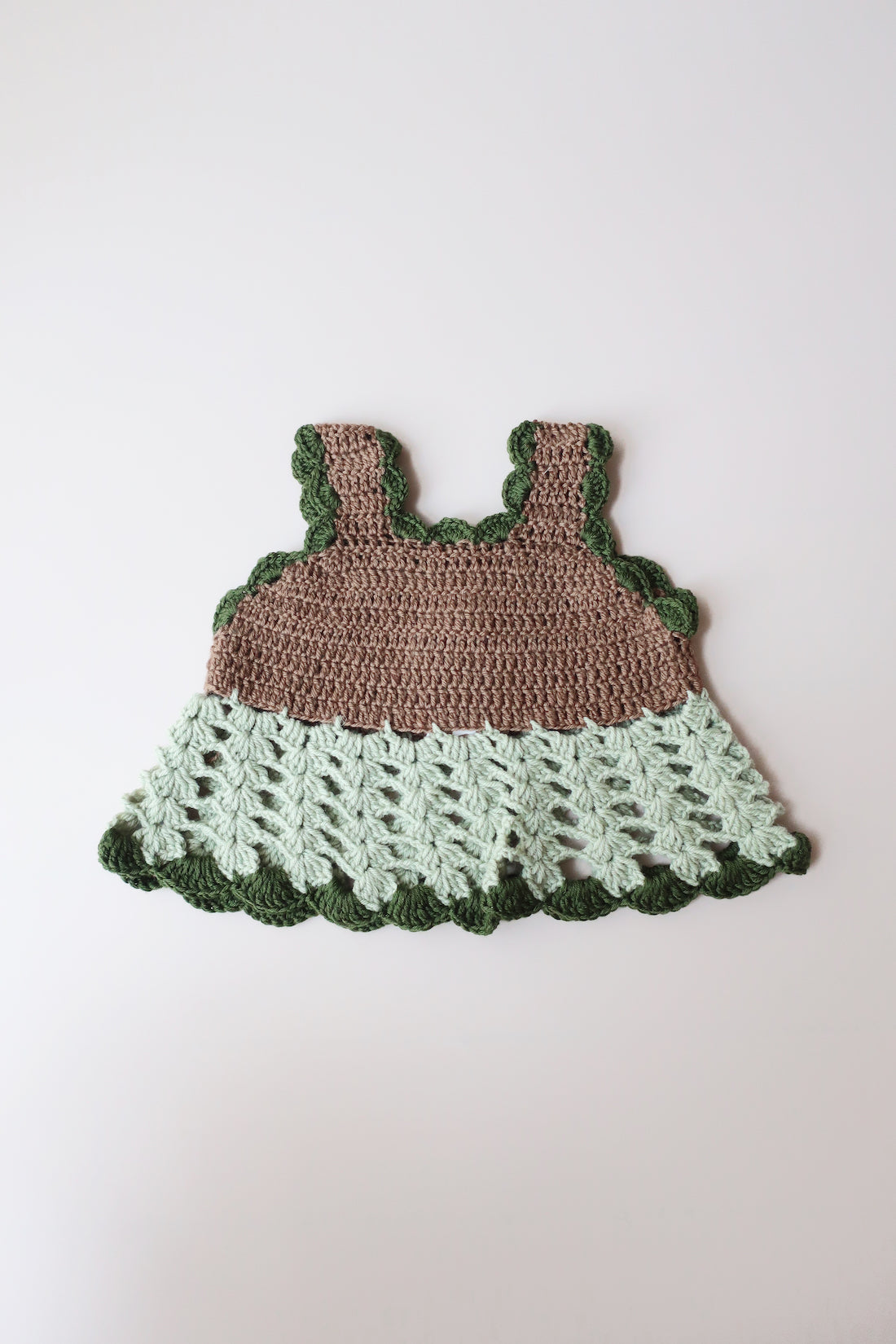 Peplum Top MEI/Olive/Green Pattern