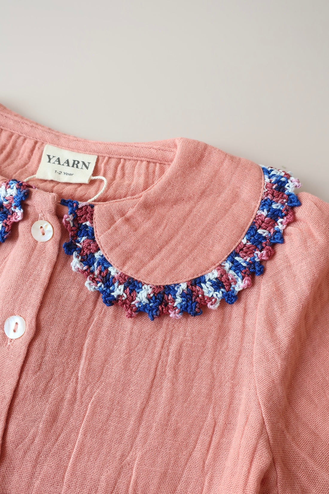 Peplum Blouse OLGA/Peach