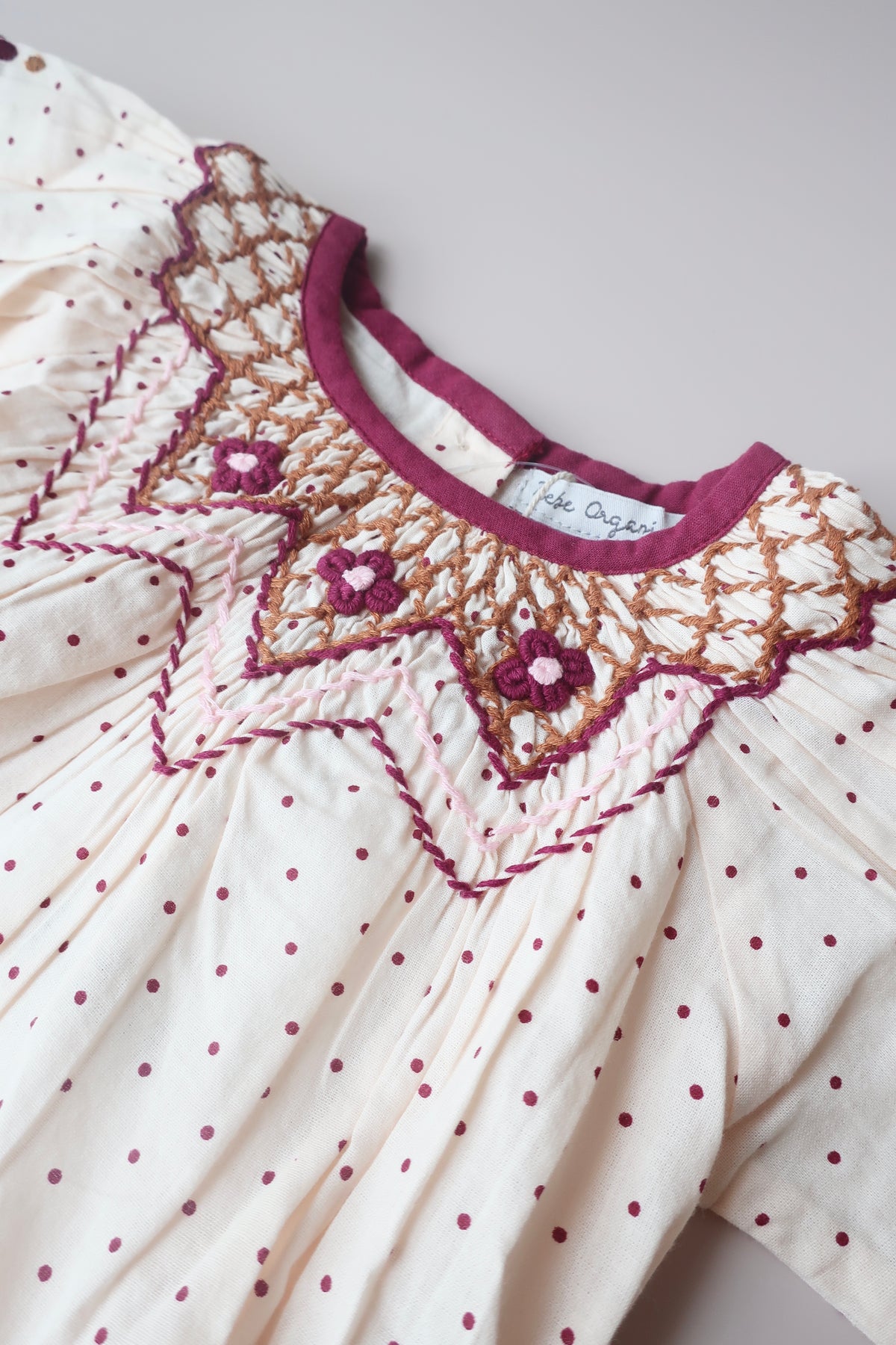 Scarlet Romper/Vintage Dots