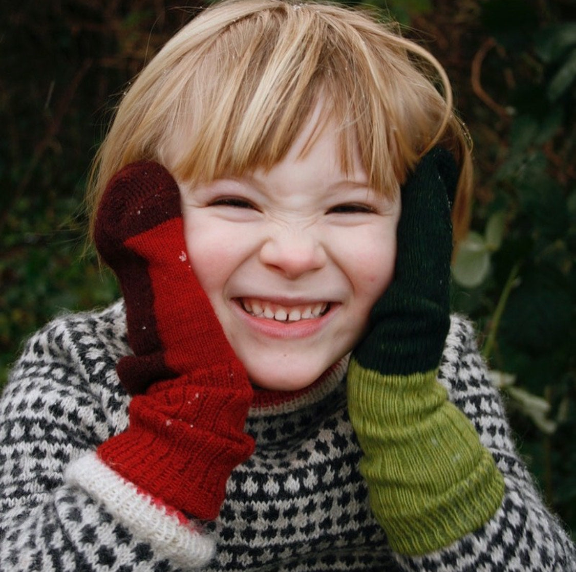 Trekkie children's socks - red