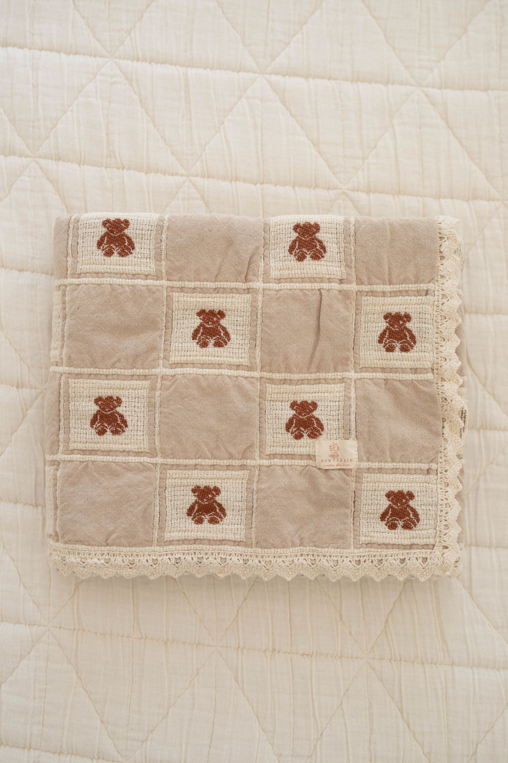 Patchwork Blanket/Teddy