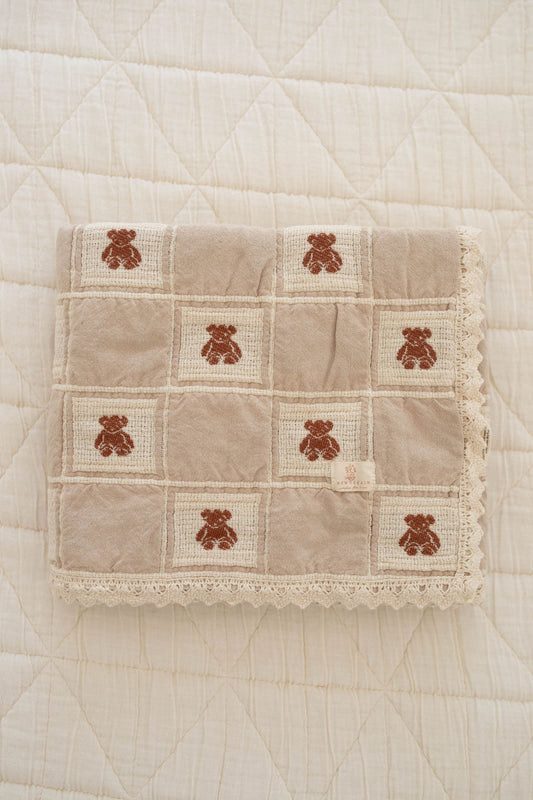 Patchwork Blanket/Teddy