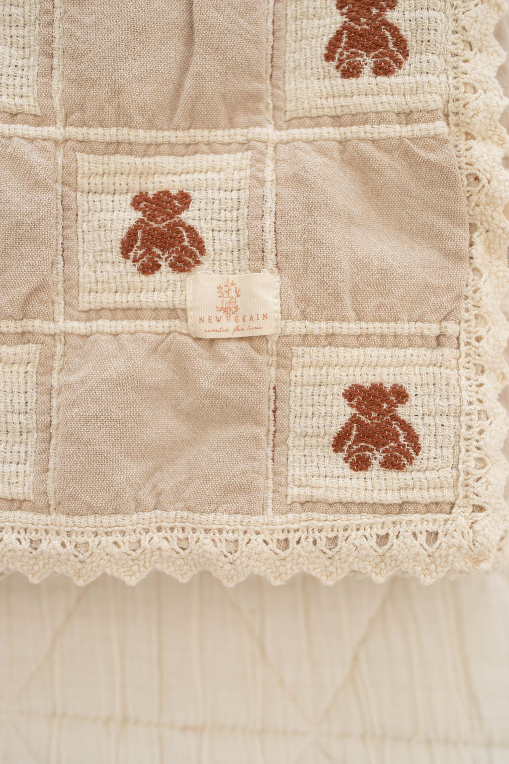 Patchwork Blanket/Teddy