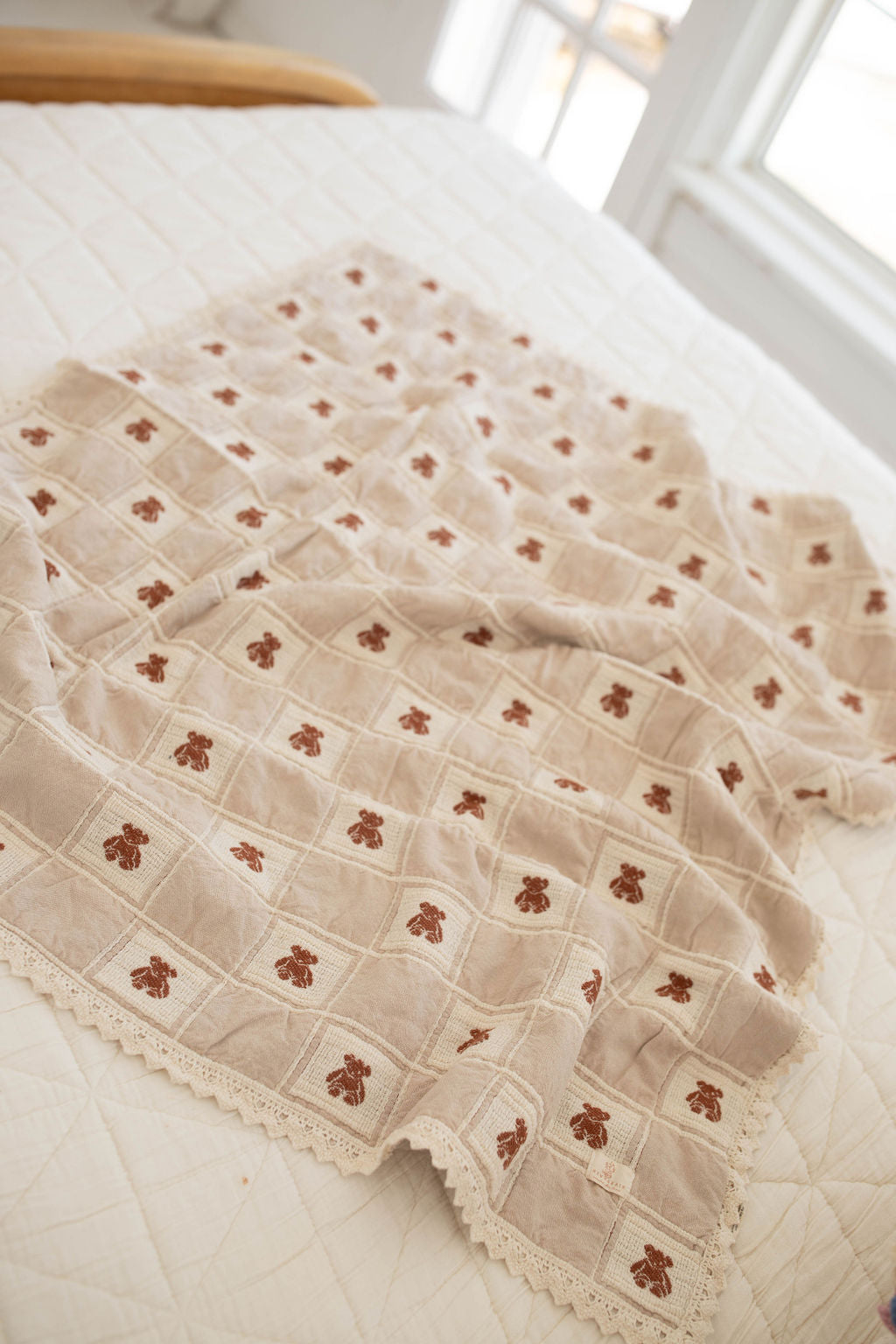 Patchwork Blanket/Teddy
