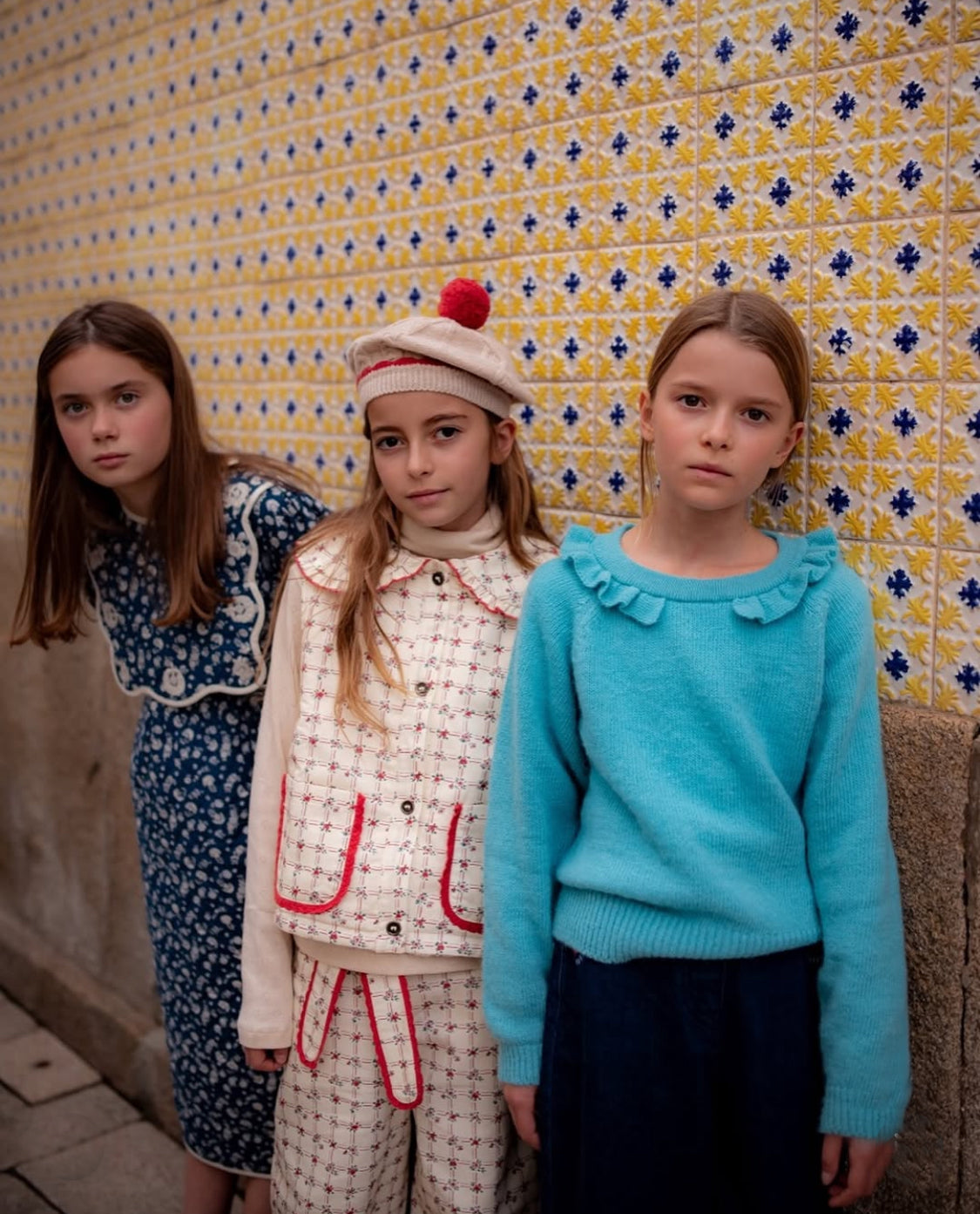 LISSY PANTS/GEOMETRIC ROSES