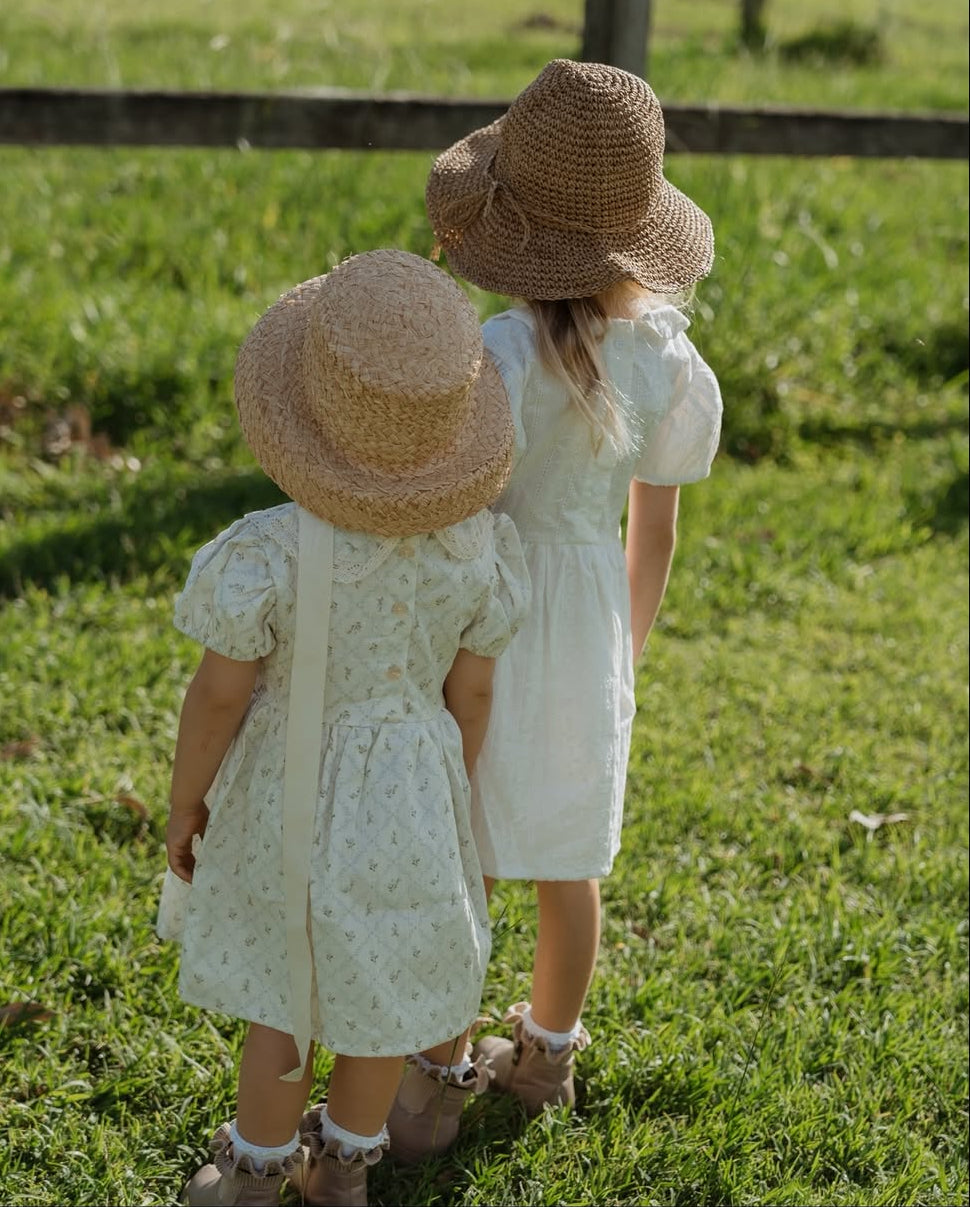 straw hat | light