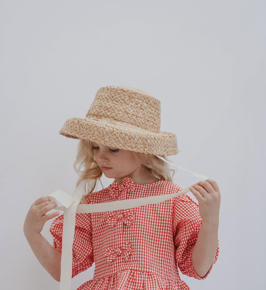 vintage straw hat