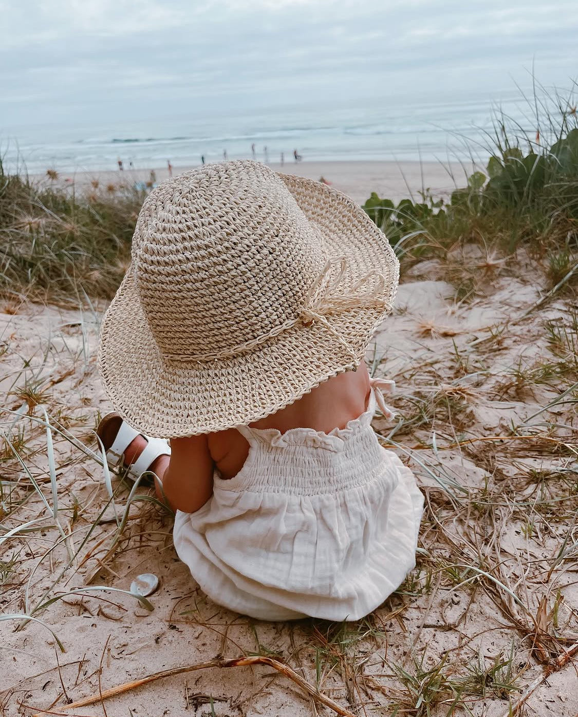 straw hat | light
