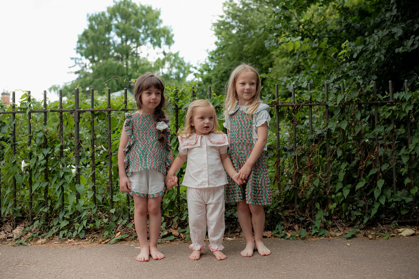 Double Collar Blouse LEILA/CANDYMIX COMBO