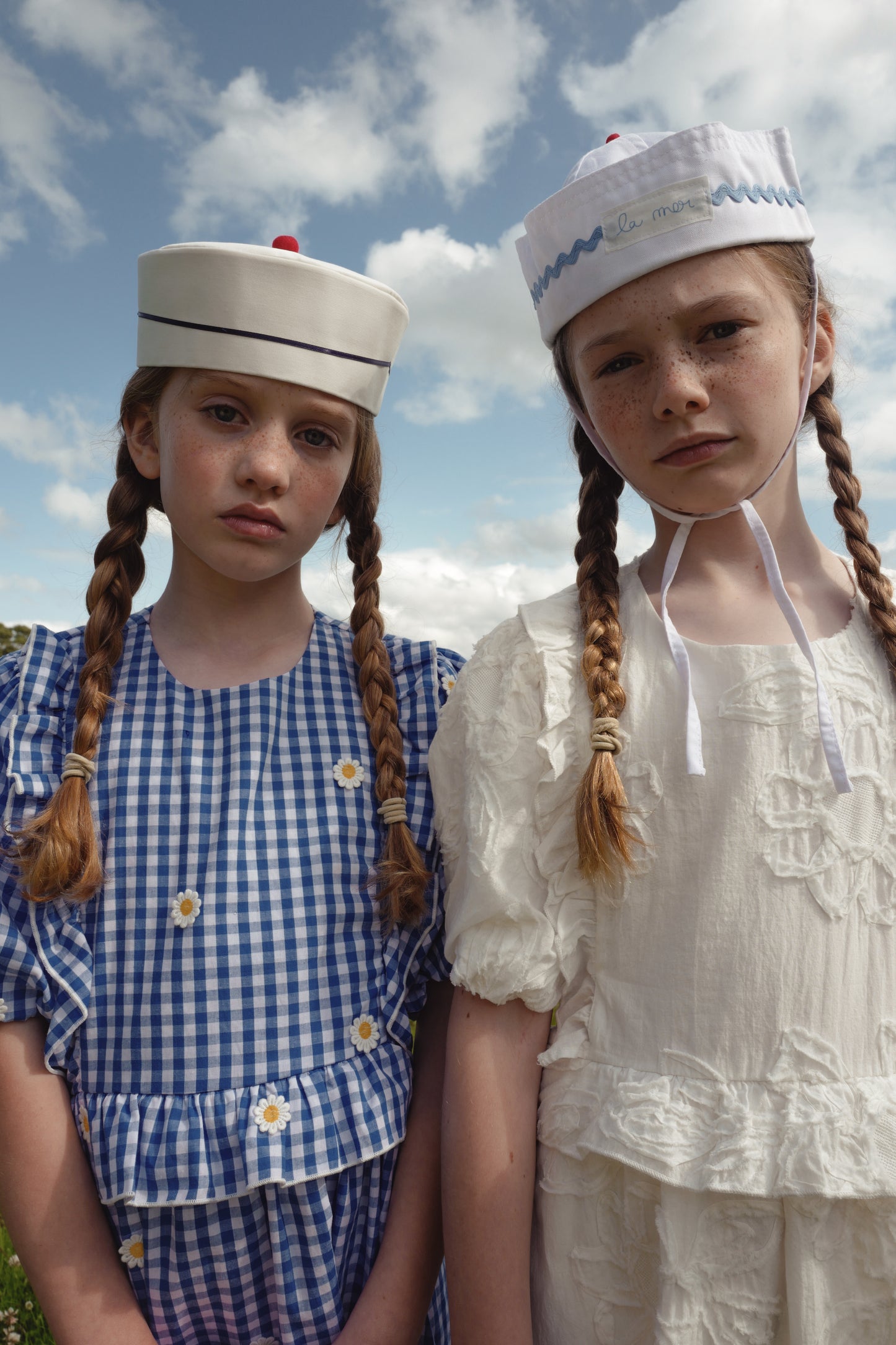 【Only 1 left】WHITE FLOWERS DRESS/OFF WHITE