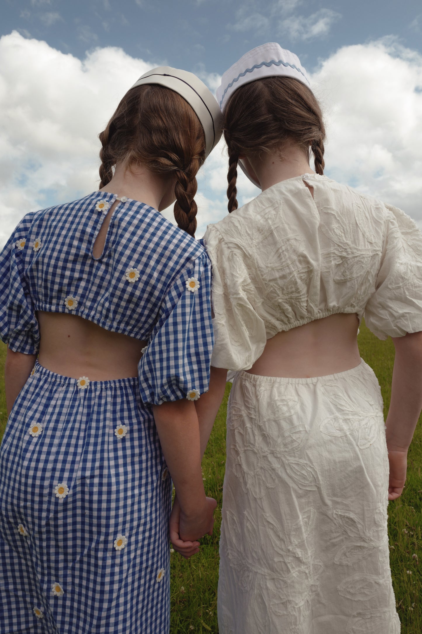 【Only 1 left】WHITE FLOWERS DRESS/OFF WHITE