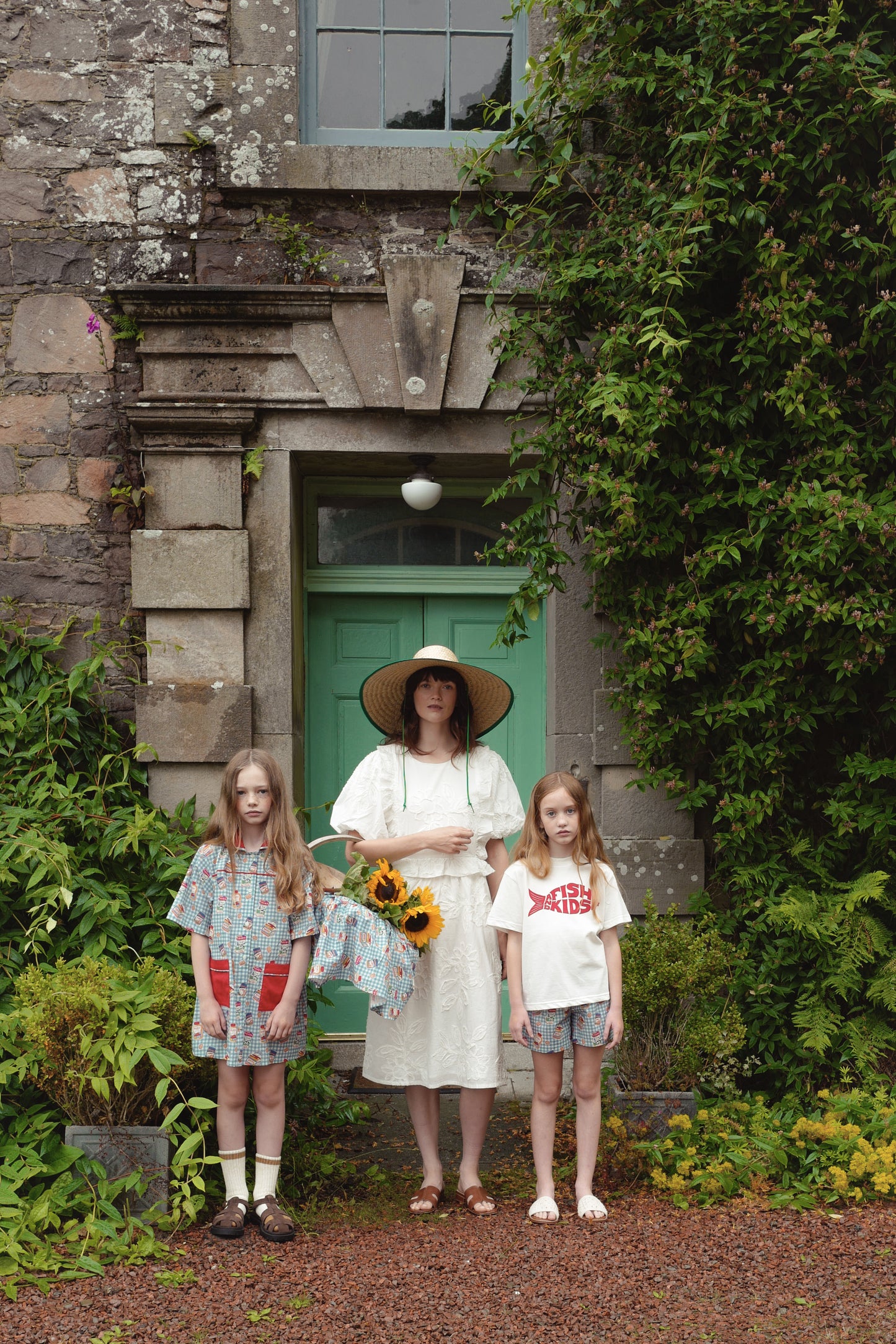 【2-3Y Only 1 left】BREAKFAST DRESS/BLUE