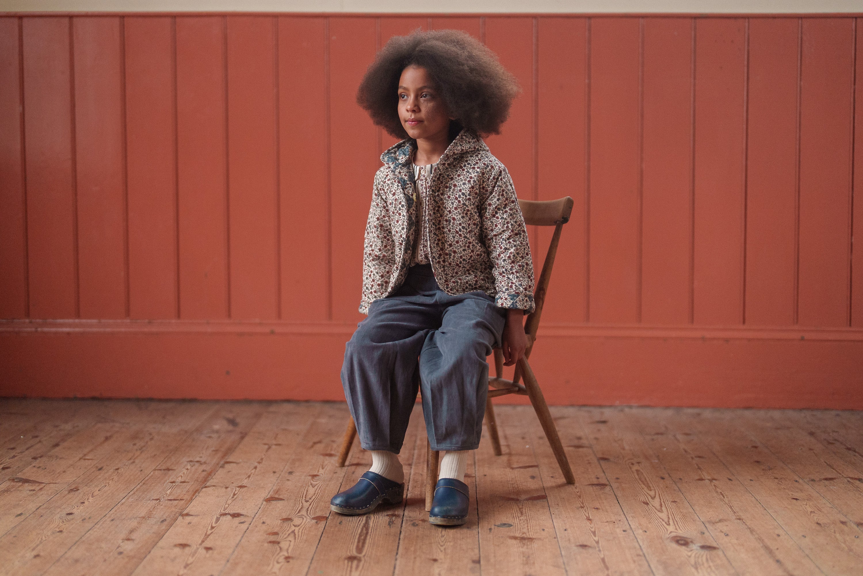 little cotton clothes パッチワークジャケット 2-4y little cotton