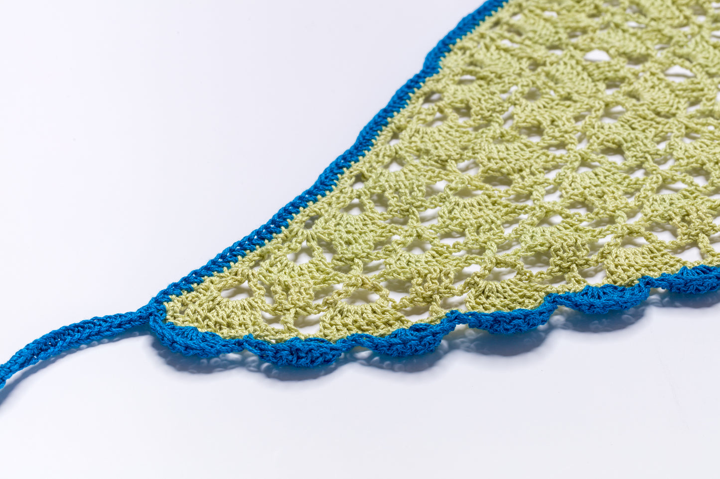 Crochet Headscarf PIXIE/MINT COMBO