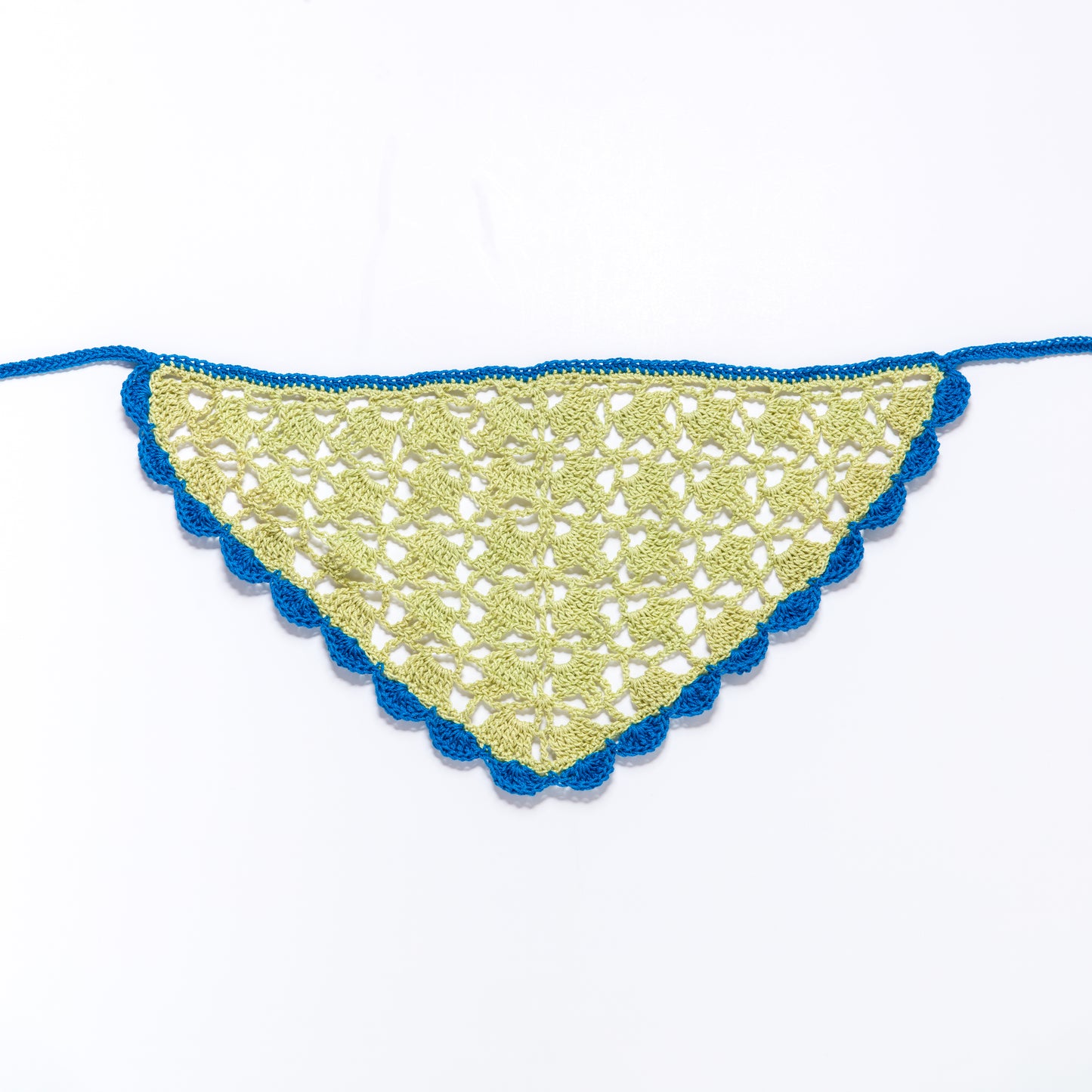 Crochet Headscarf PIXIE/MINT COMBO