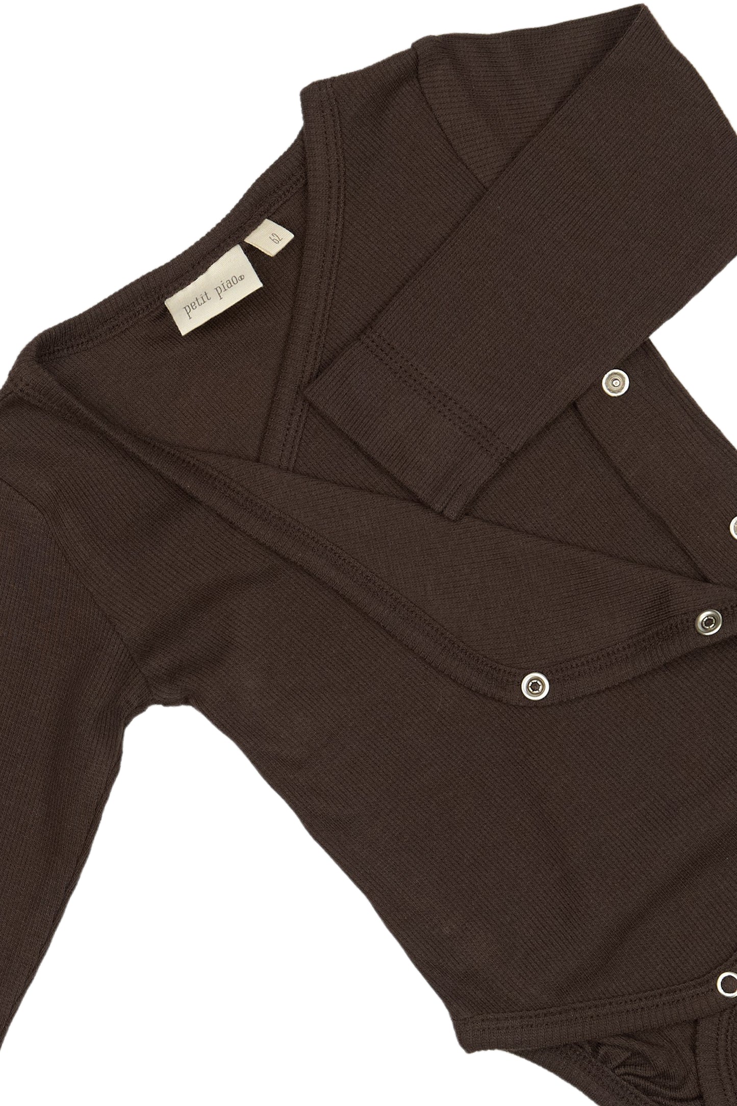 PPDi Wrap Body L/S  NewBorn/Coffee Bean