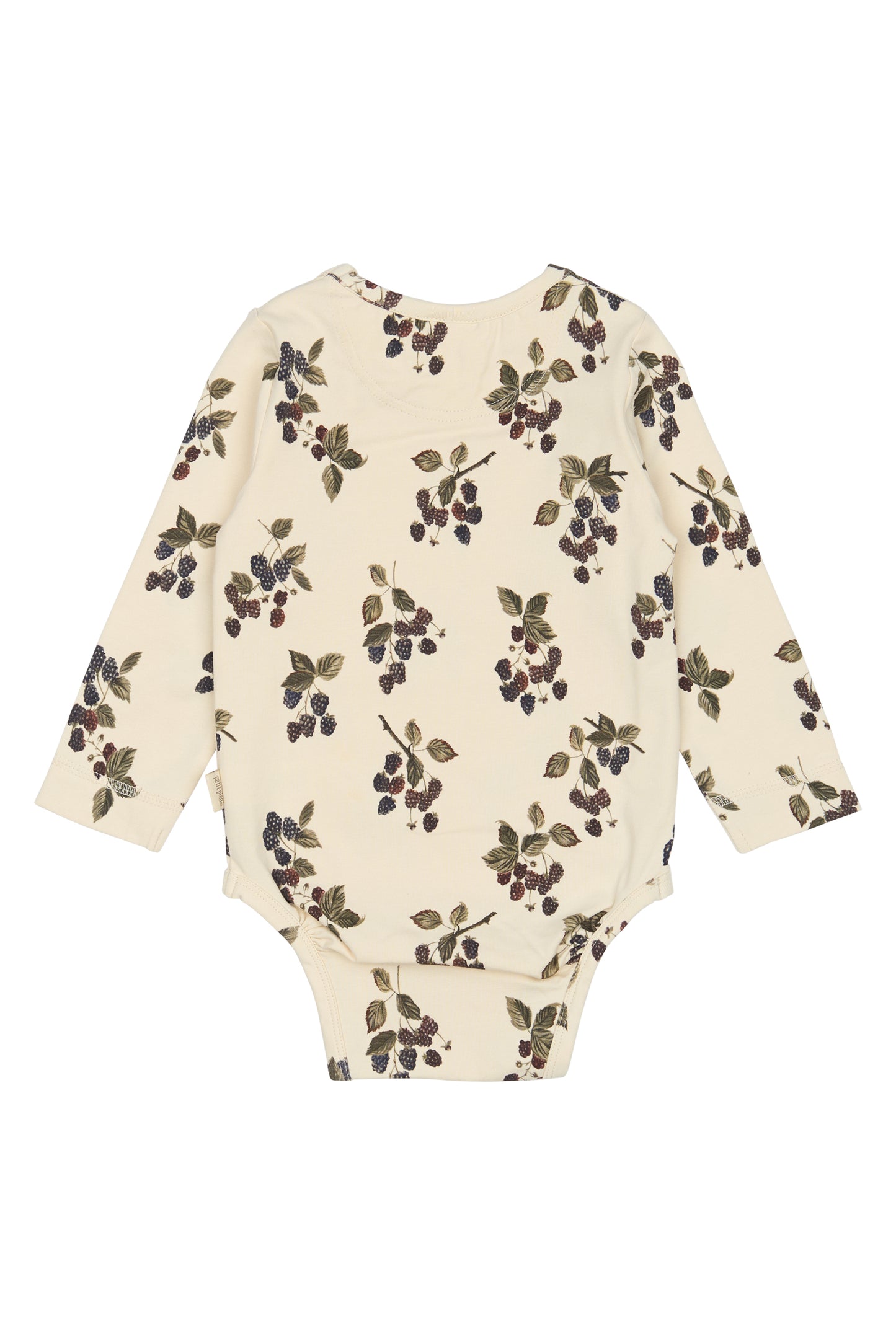 Baby Body L/S Printed/Black Berry