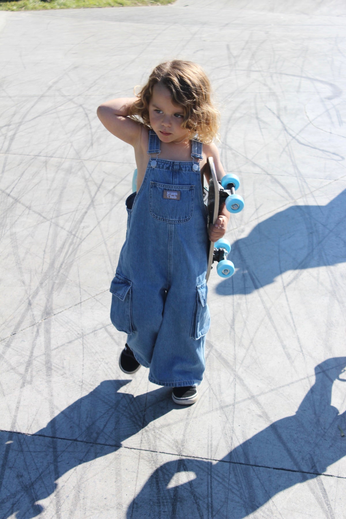 CARGO OVERALL - GHETTO BLUE