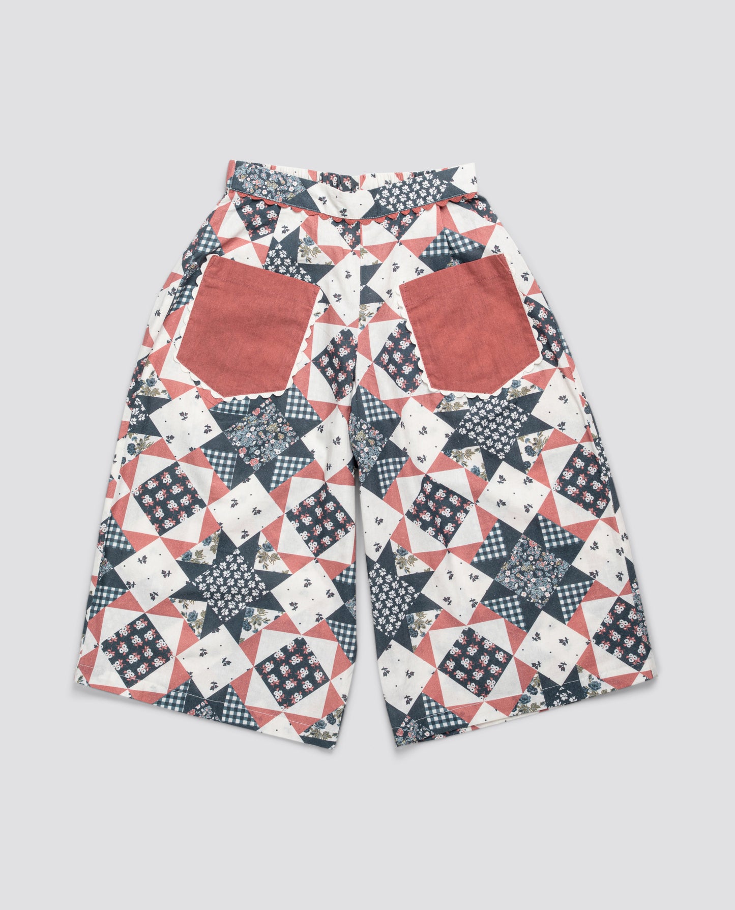 Molly Trousers Patchwork Floral