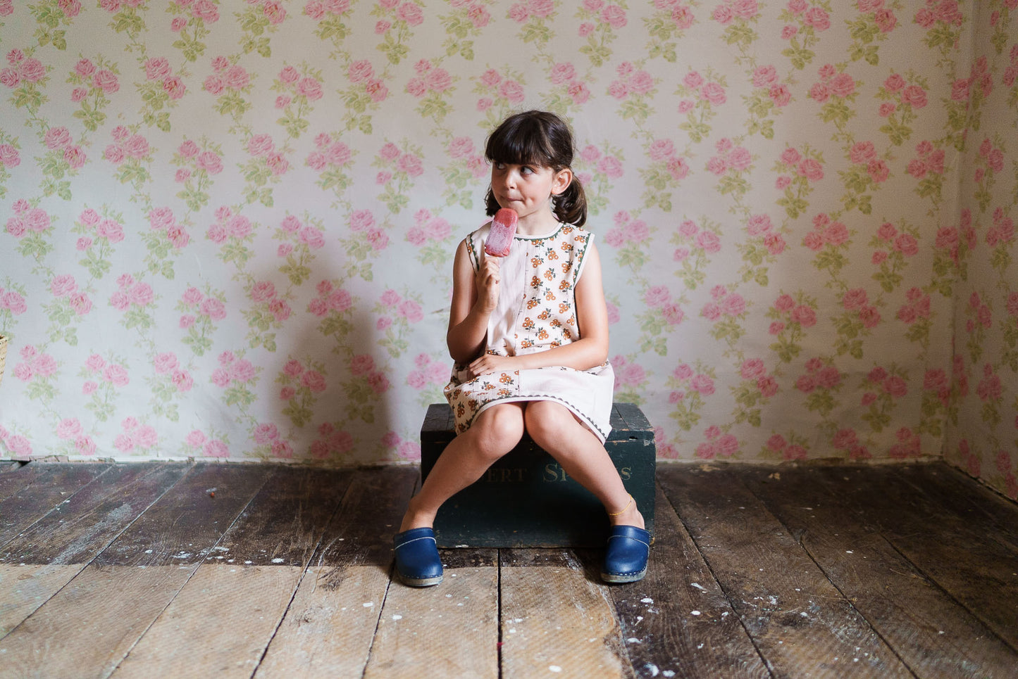 Hannah Dress Marigold Floral